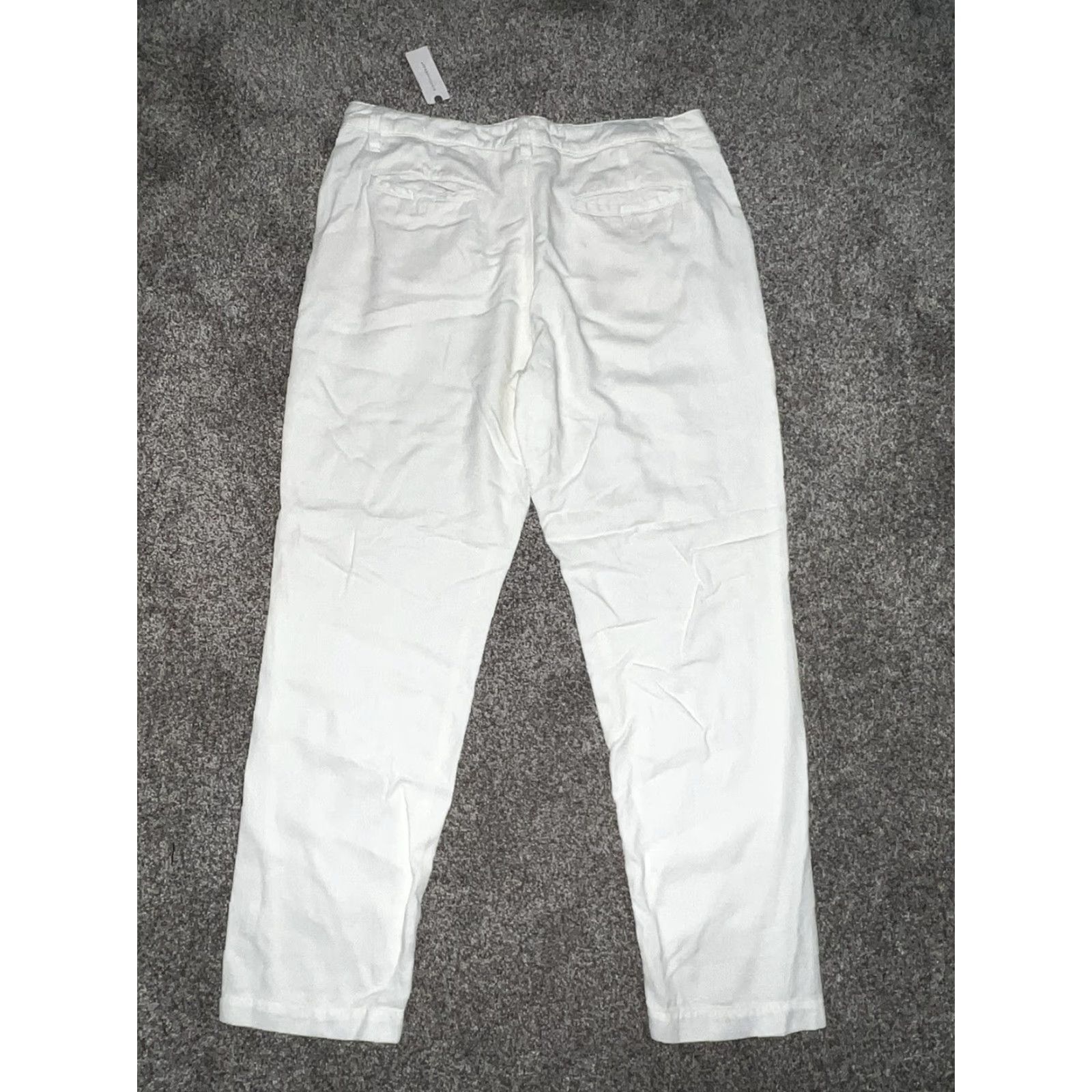 Anthropologie Anthropologie Womens Dress Pants White 31 Regular NWT Size Pants Women White Dress Pants Size 24" / US 00 / IT 34 - 3 Thumbnail