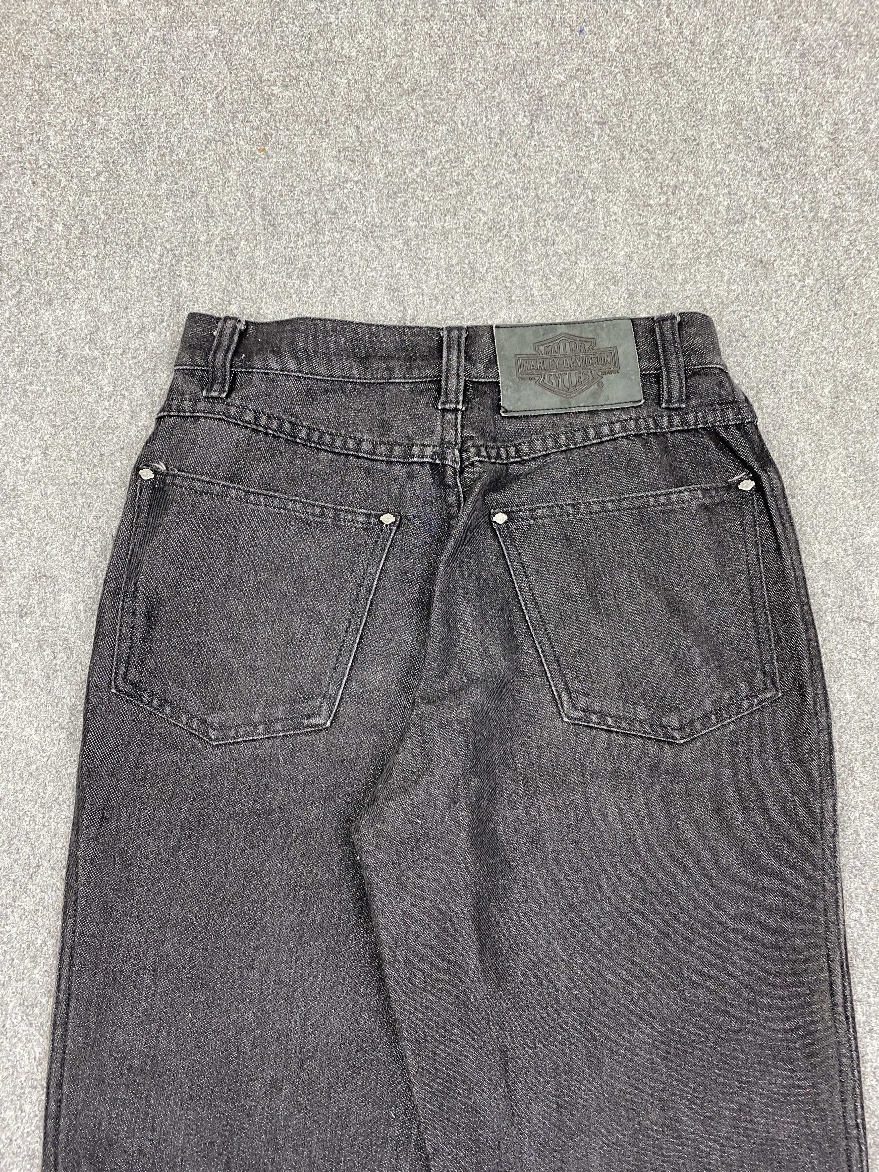 Harley Davidson Vintage Harley Davidson Black Denim jeans DP2738 Size US 32 / EU 48 - 4 Thumbnail