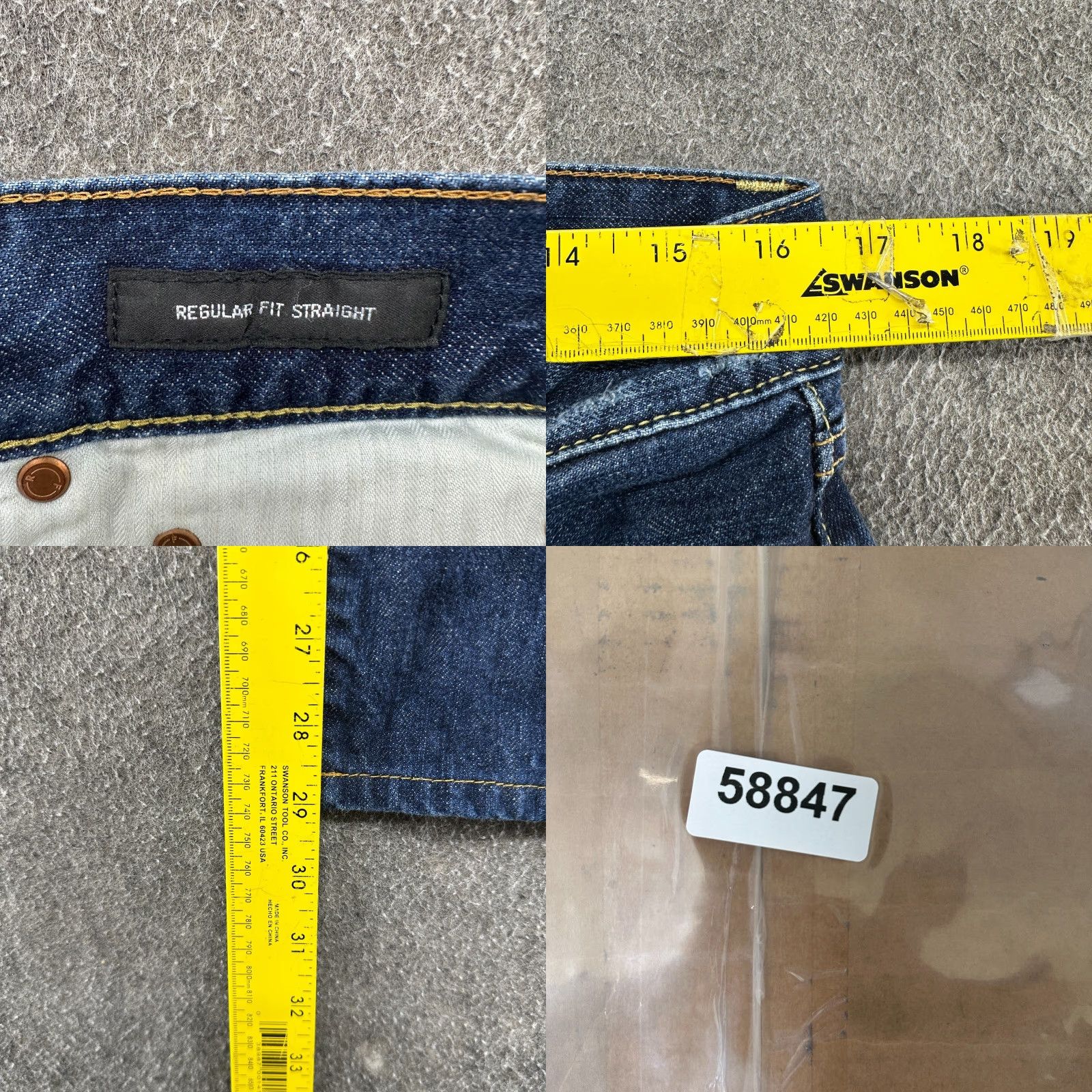 Uniqlo Uniqlo Jeans Men 33x29 Blue Denim Straight Regular Fit Dark Wash City USA Style Thread: Denim - Jeans - Uniqlo - Men - 33x29 Size US 33 - 9 Thumbnail