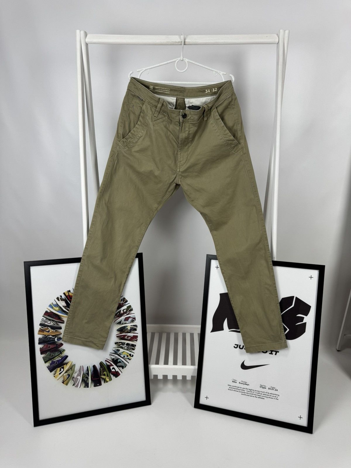 G-Star Rare G-Star Raw 34X32 Chinos Size US 34 / EU 50 - 1 Thumbnail