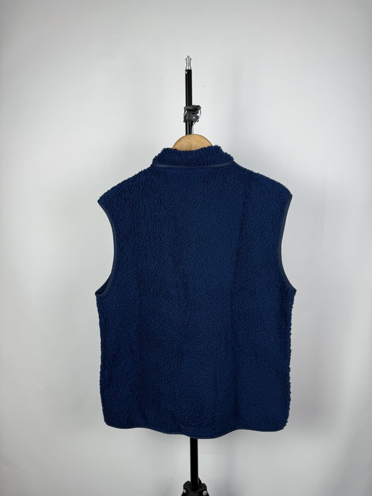 Helly Hansen × Vintage 80s Vintage Helly Hansen Blue Full Zip Fleece Sherpa Vest Size US S / EU 44-46 / 1 - 4 Thumbnail