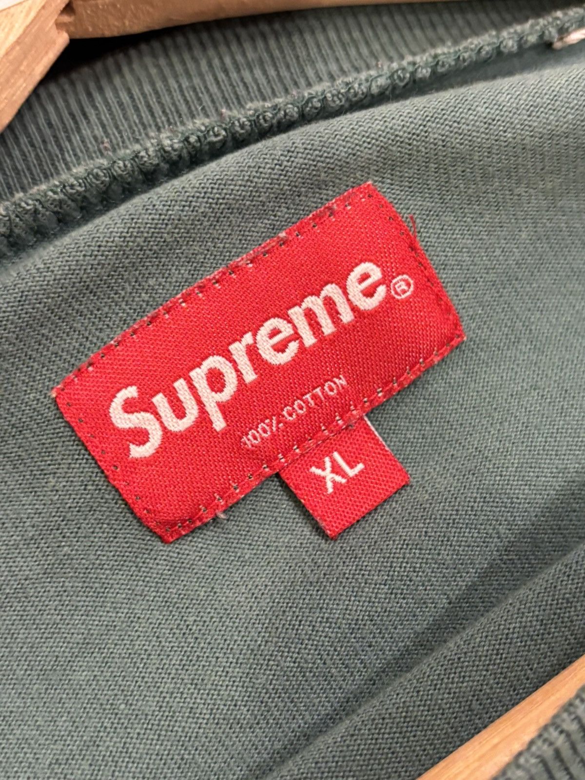 Supreme Supreme LS Pocket Shirt Green Size US XL / EU 56 / 4 - 4 Thumbnail