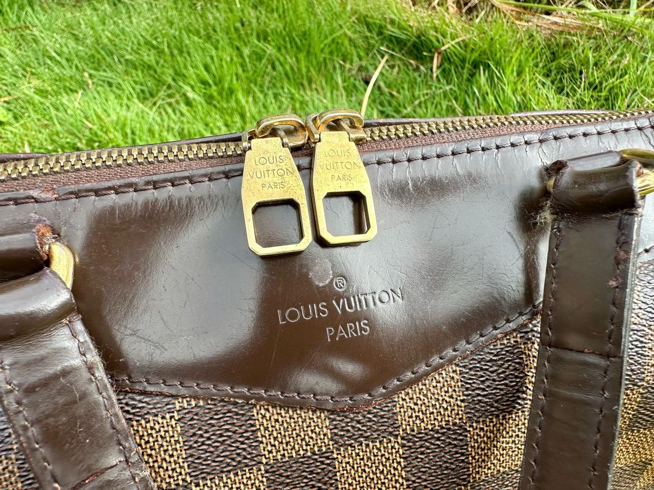 Louis Vuitton Louis Vuitton Damier Ebene Westminster PM DEFECTED HANDLE Size ONE SIZE - 7 Thumbnail