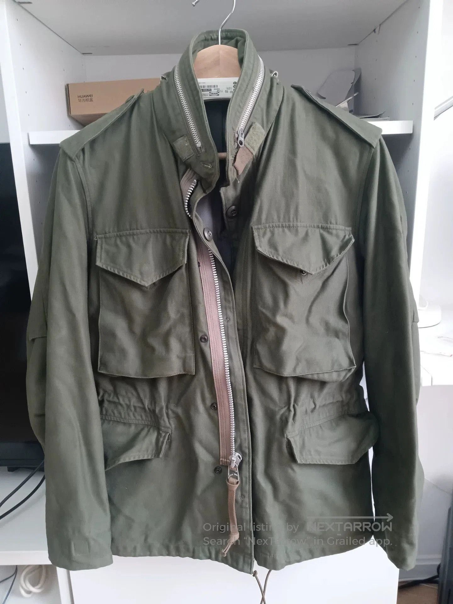 The Real McCoy's The Real McCoy's M65 Jacket. Size US XXS / EU 40 - 1 Thumbnail