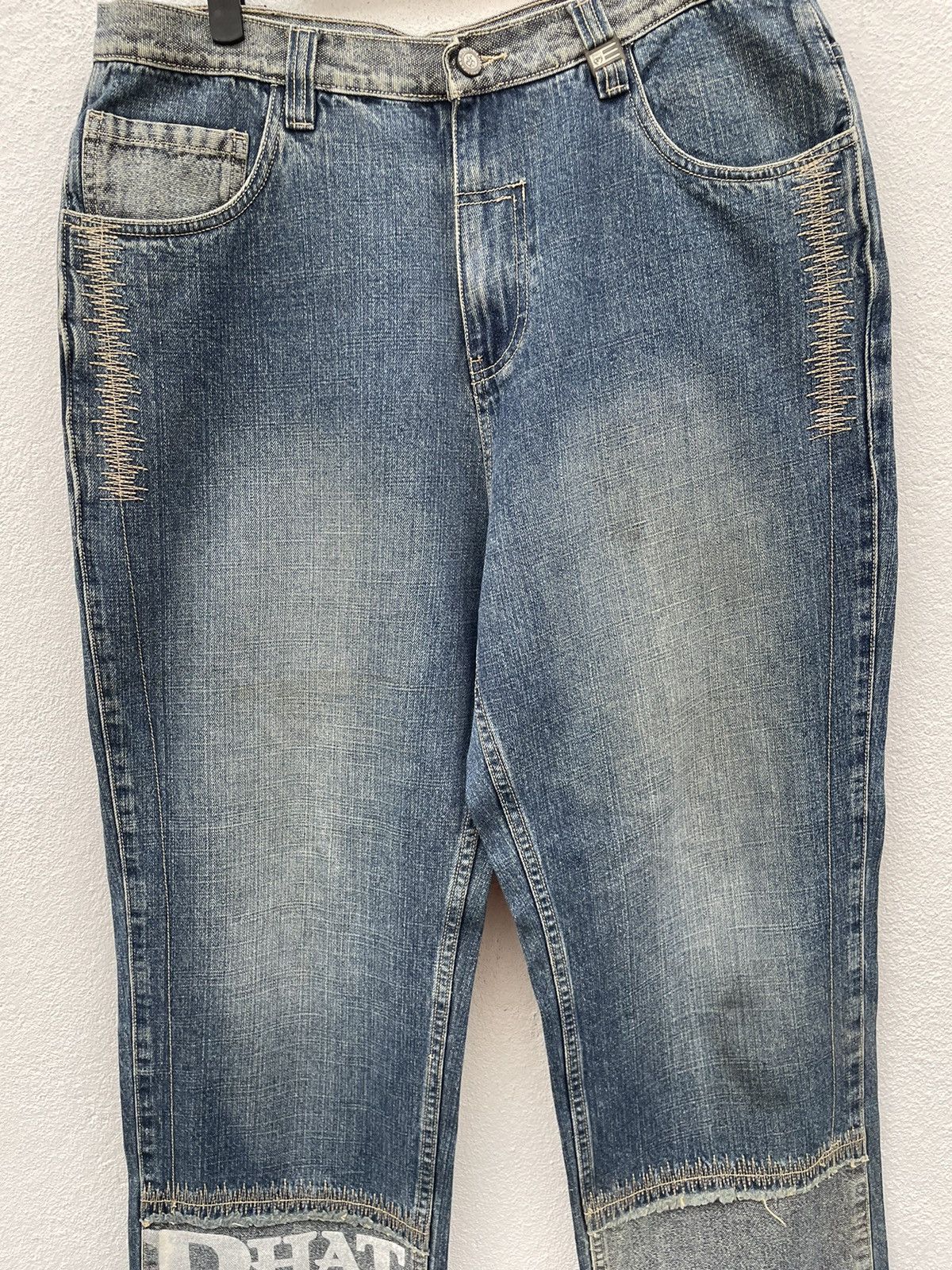 JNCO Vintage Phat Farm Baggy Jeans Size US 34 / EU 50 - 3 Thumbnail