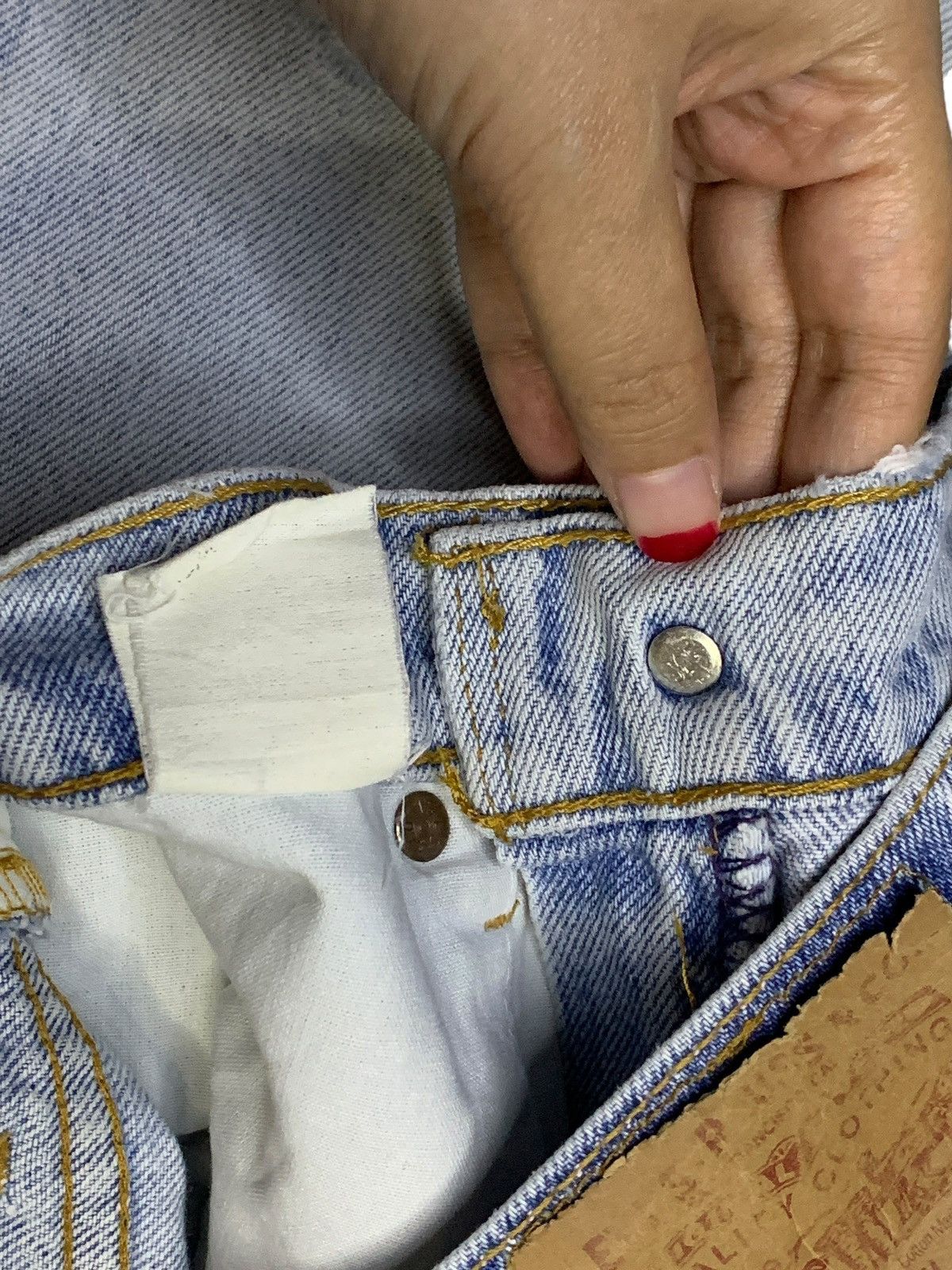 Levi's × Levi's Vintage Clothing Vintage 90s Levis 510 Stonewashed Distressed Jeans Size US 28 / EU 44 - 13 Thumbnail