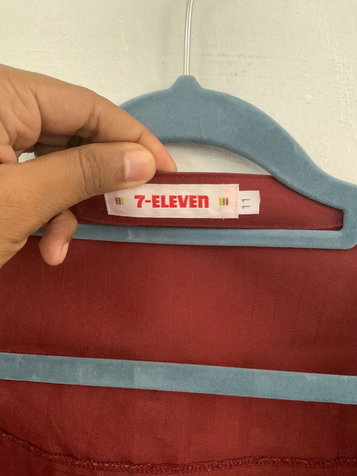Japanese Brand Vintage 7 Eleven Uniform Zipper Jacket Size US L / EU 52-54 / 3 - 17 Thumbnail