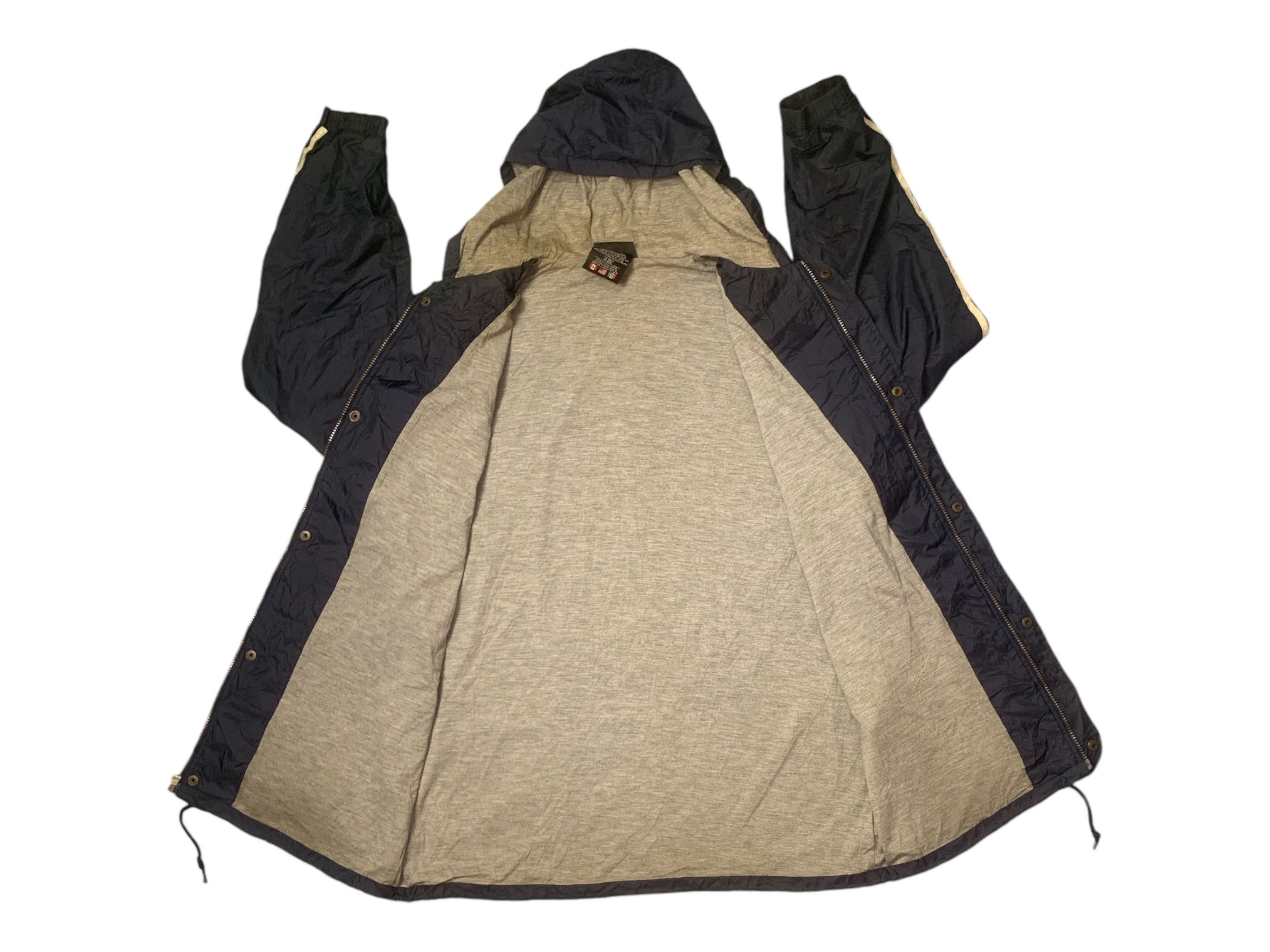 Adidas × Vintage Rare Design Vintage Adidas 3 Stripes Windbreakers Size US M / EU 48-50 / 2 - 4 Thumbnail