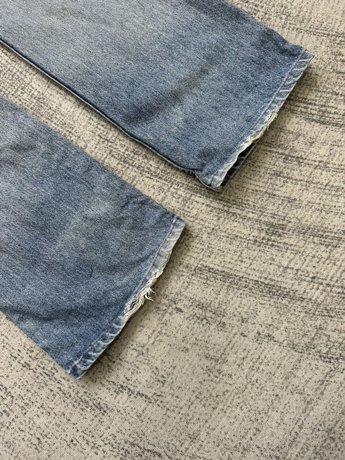 Levi's × Levi's Vintage Clothing × Vintage Vintage 90s Levi’s 517 Washed Blue Jeans Size US 31 - 18 Thumbnail