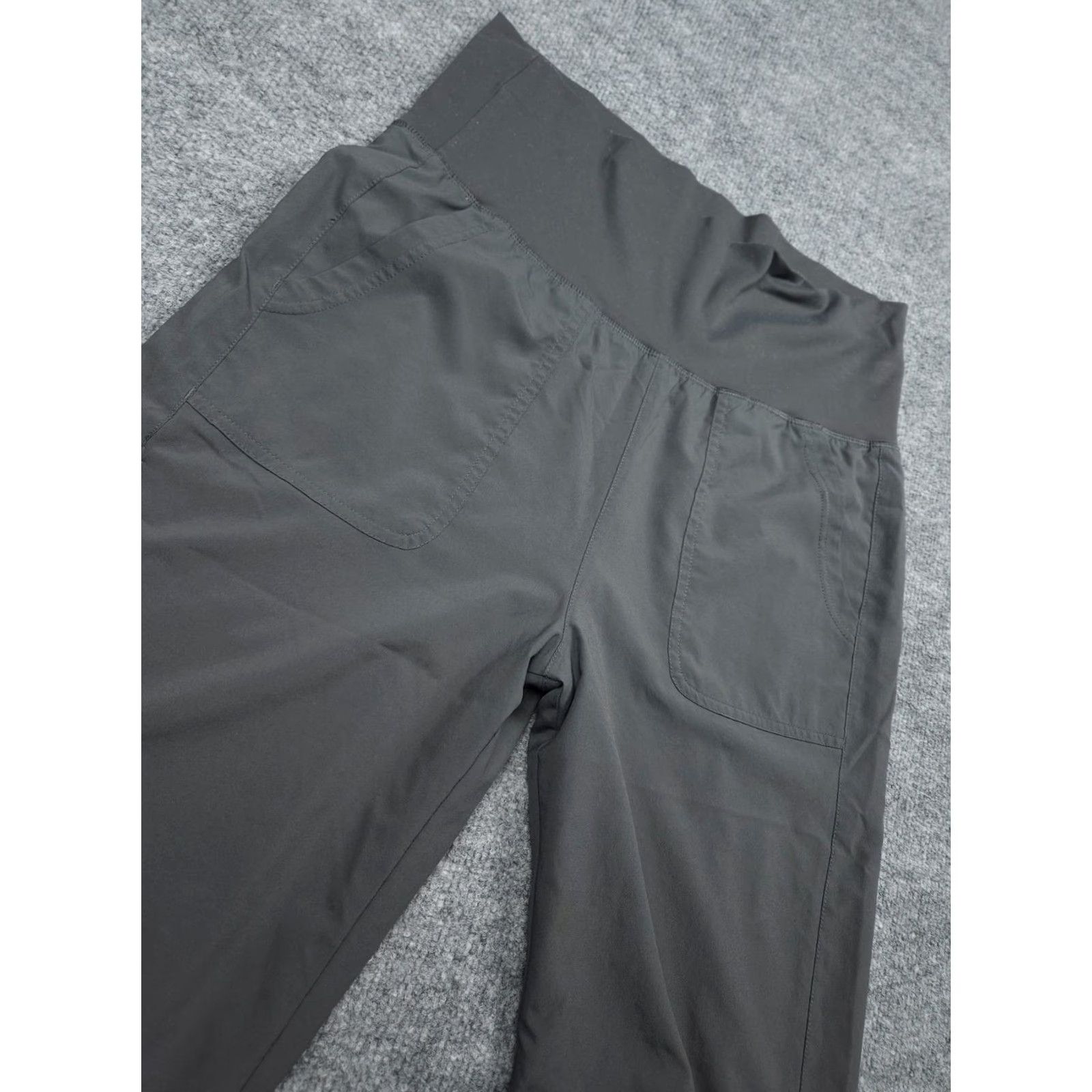 Patagonia Patagonia Pants Women's Medium Gray Lightweight Stretch Jogger Pockets Logo Inseam 27 Tapered Regular Band? Size 32" / US 10 / IT 46 - 3 Thumbnail