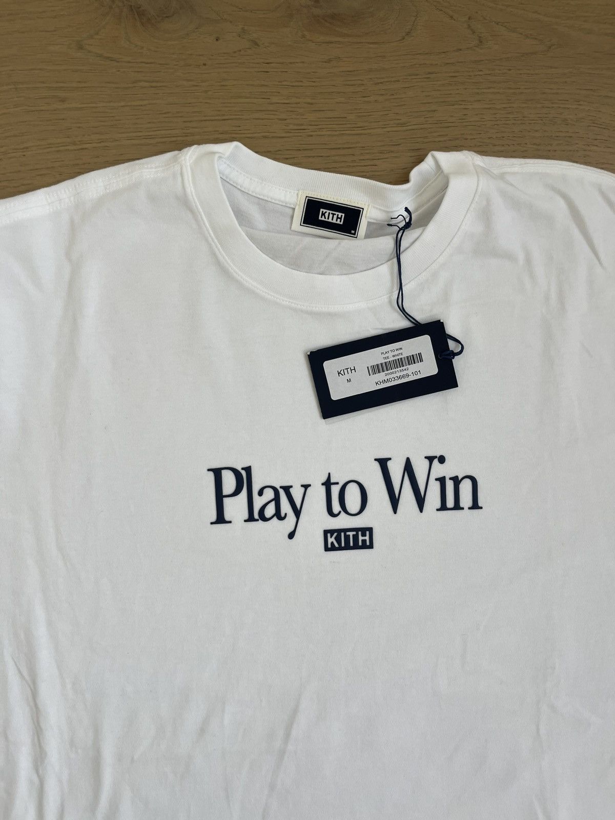トップス Kith Play to Win Tee White M Kith Play to Win Tee White M