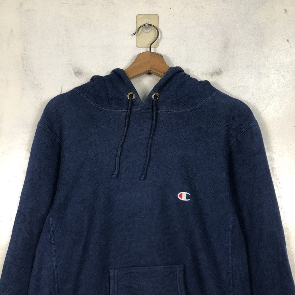 Vintage 📌Vintage Hoodie Pull Over Champion Reverse Wave Size US M / EU 48-50 / 2 - 14 Thumbnail