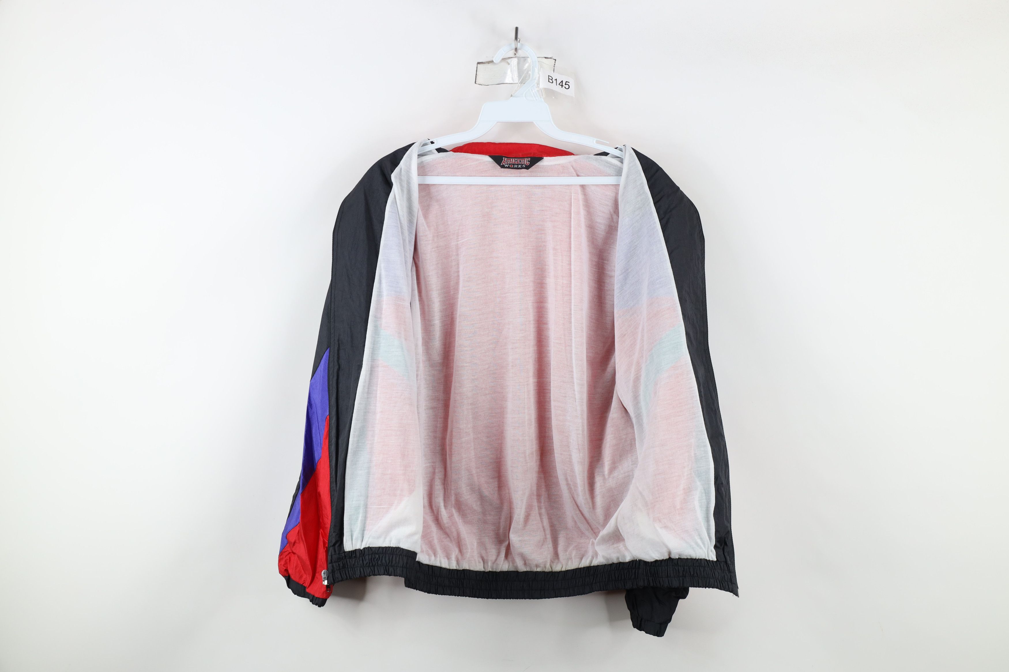 Vintage Vintage 90s Streetwear Lined Full Zip Windbreaker Jacket Size US S / EU 44-46 / 1 - 11 Thumbnail