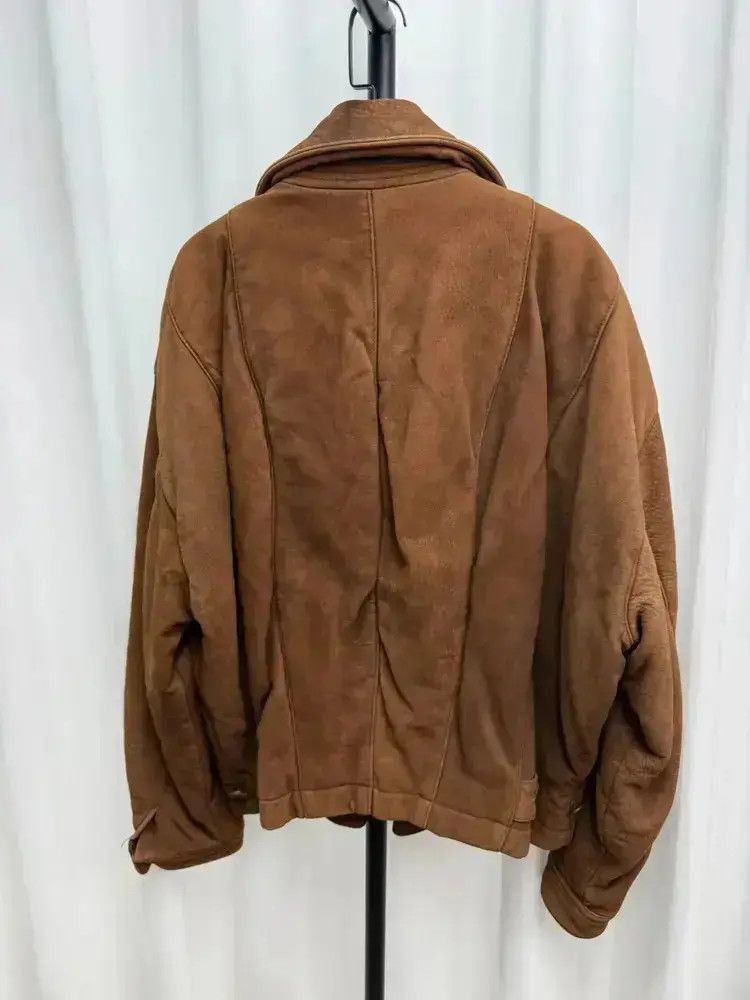 Issey Miyake Issey Miyake Double Button Lamb Leather Jacket Size US M / EU 48-50 / 2 - 4 Thumbnail