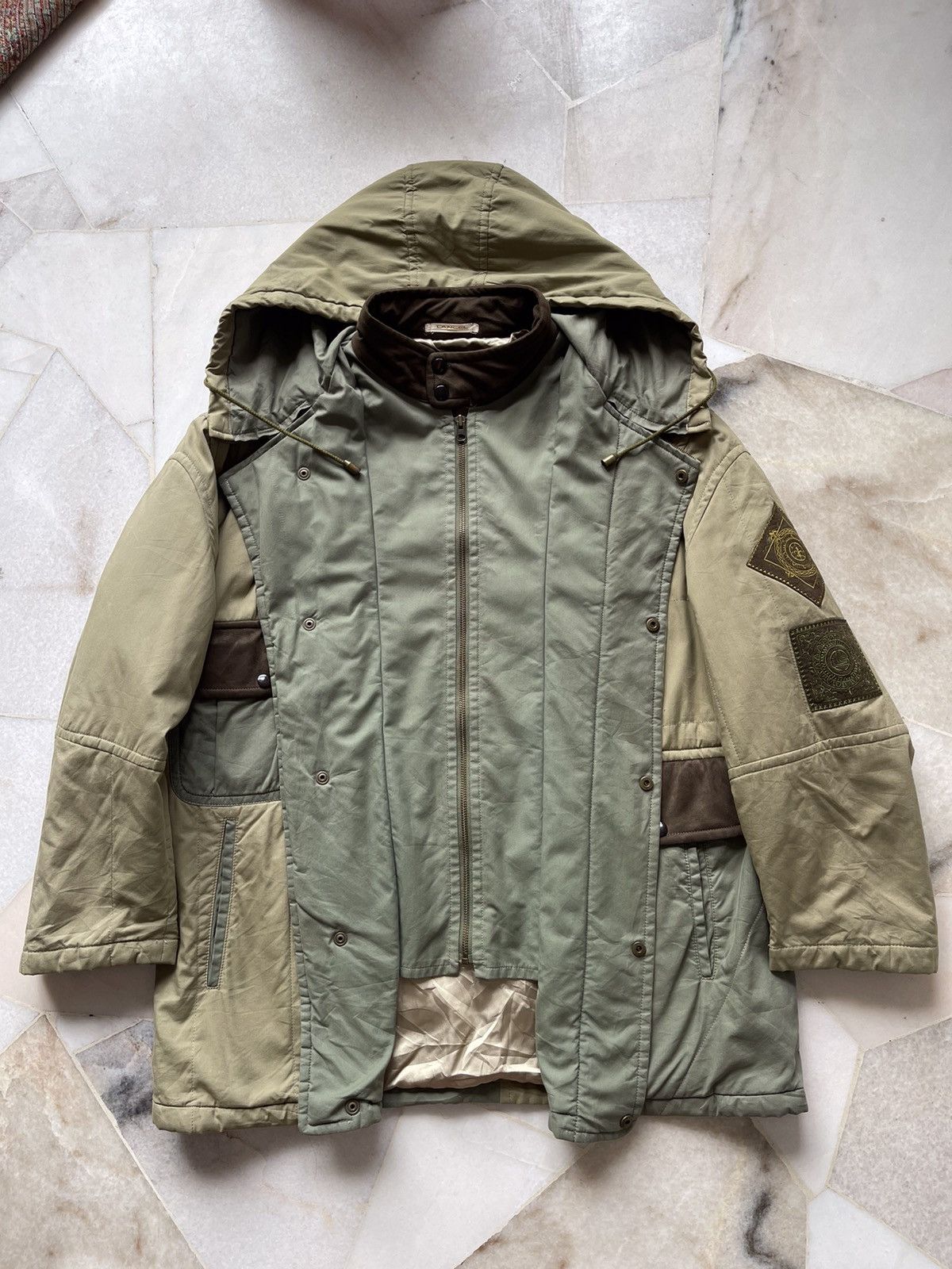 Lancel 90s Lancel Double Layer Jacket Size US L / EU 52-54 / 3 - 1 Thumbnail