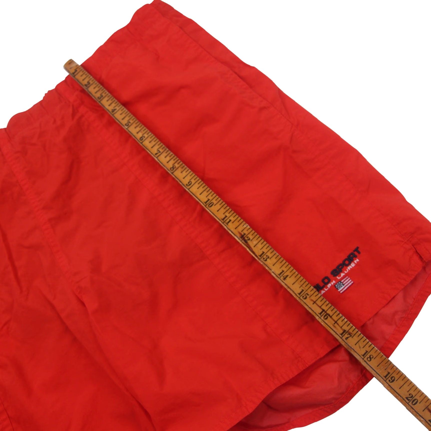 Vintage VINTAGE Polo Sport Ralph Lauren Mens Swim Trunks M Orange Polo Sport Mens Swim Trunks Orange 90s Mens Size US M / EU 48-50 / 2 - 7 Thumbnail