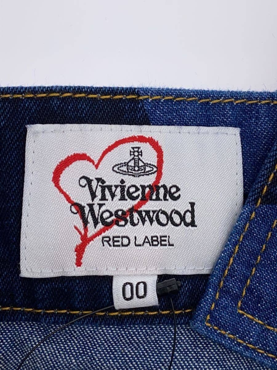 Vivienne Westwood Pattern Denim Skirt Size 32" / US 10 / IT 46 - 4 Thumbnail