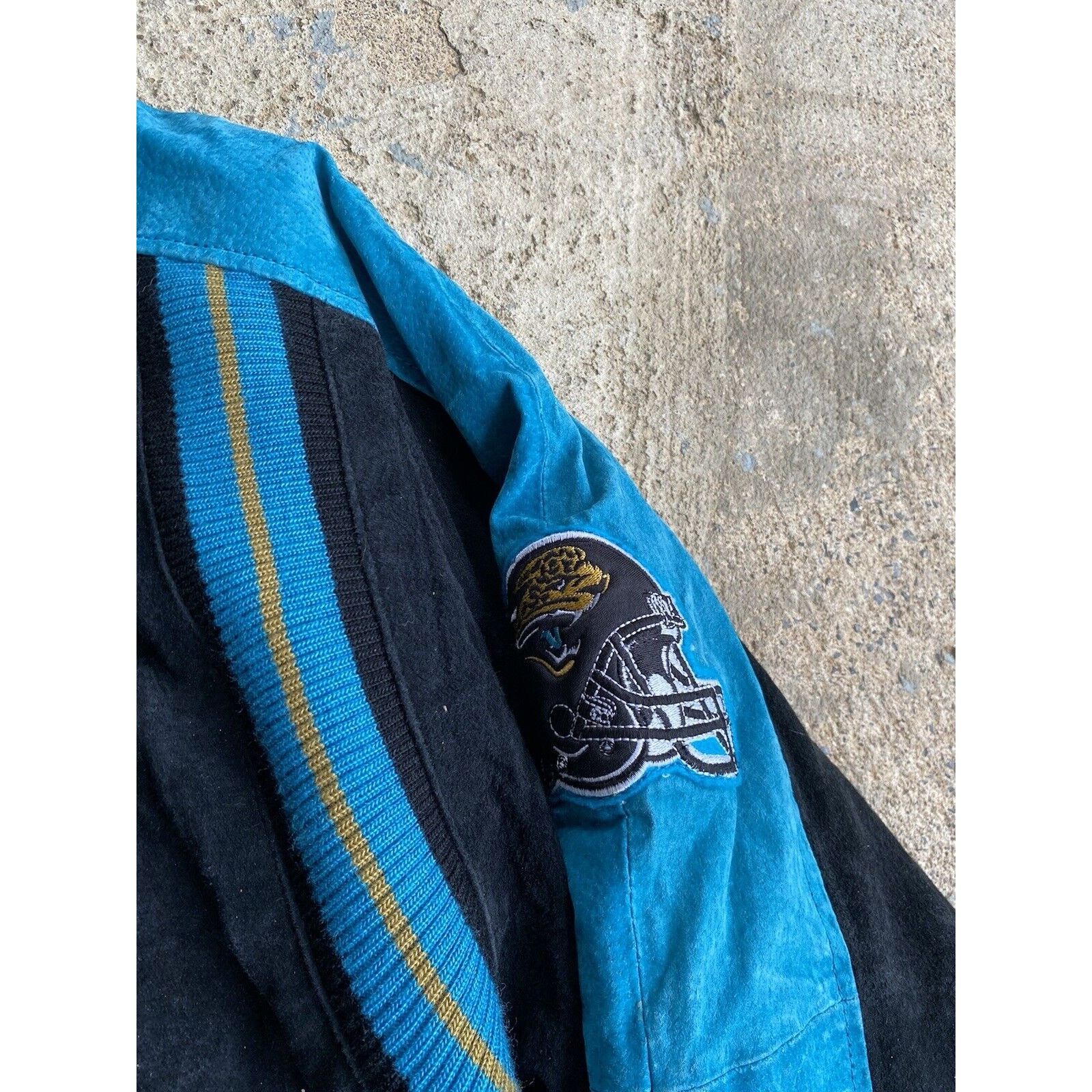 NFL Vintage Y2K Jacksonville Jaguars Jacket FAUX Leather XL NWT Size US XL / EU 56 / 4 - 7 Thumbnail