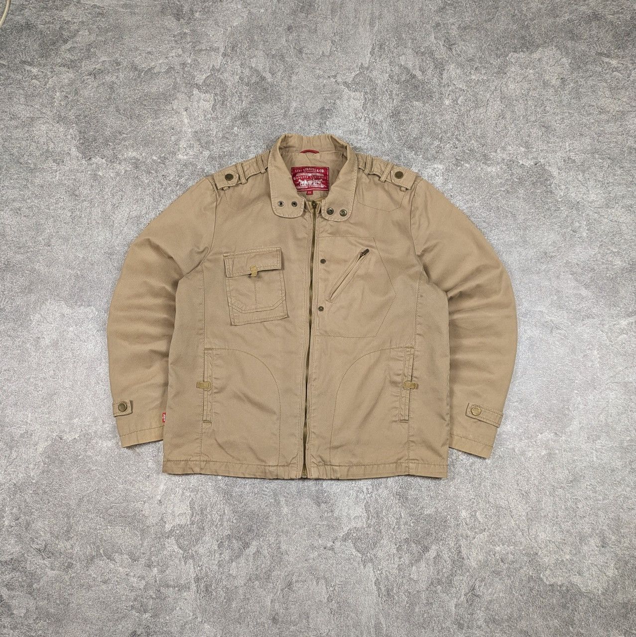 Levi's Vintage Levi’s Denim Workwear Military Jacket Size US XL / EU 56 / 4 - 1 Thumbnail