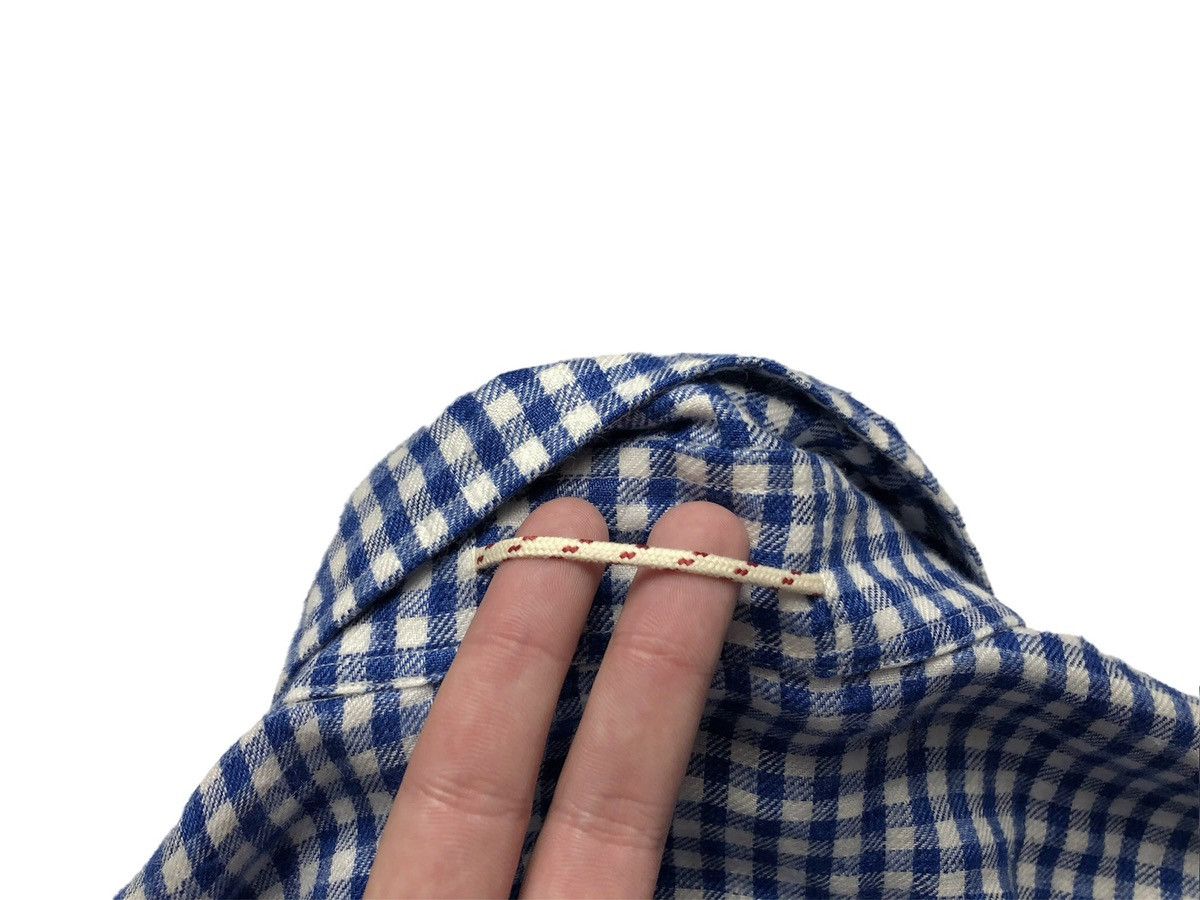 Glanshirt Glanshirt Slowear checkered linen shirt Size US S / EU 44-46 / 1 - 6 Thumbnail