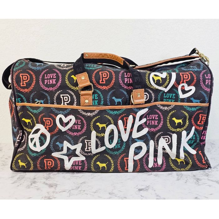 Victoria's Secret Victorias Secret PINK Duffel Weekender Travel Luggage