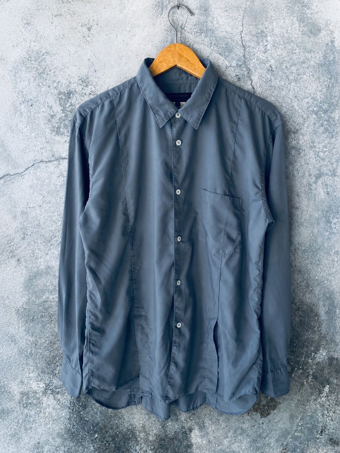 Comme des Garcons Homme Deux AD2023 Homme Deux Comme Des Garcons Button Ups Shirt Size US M / EU 48-50 / 2 - 1 Thumbnail