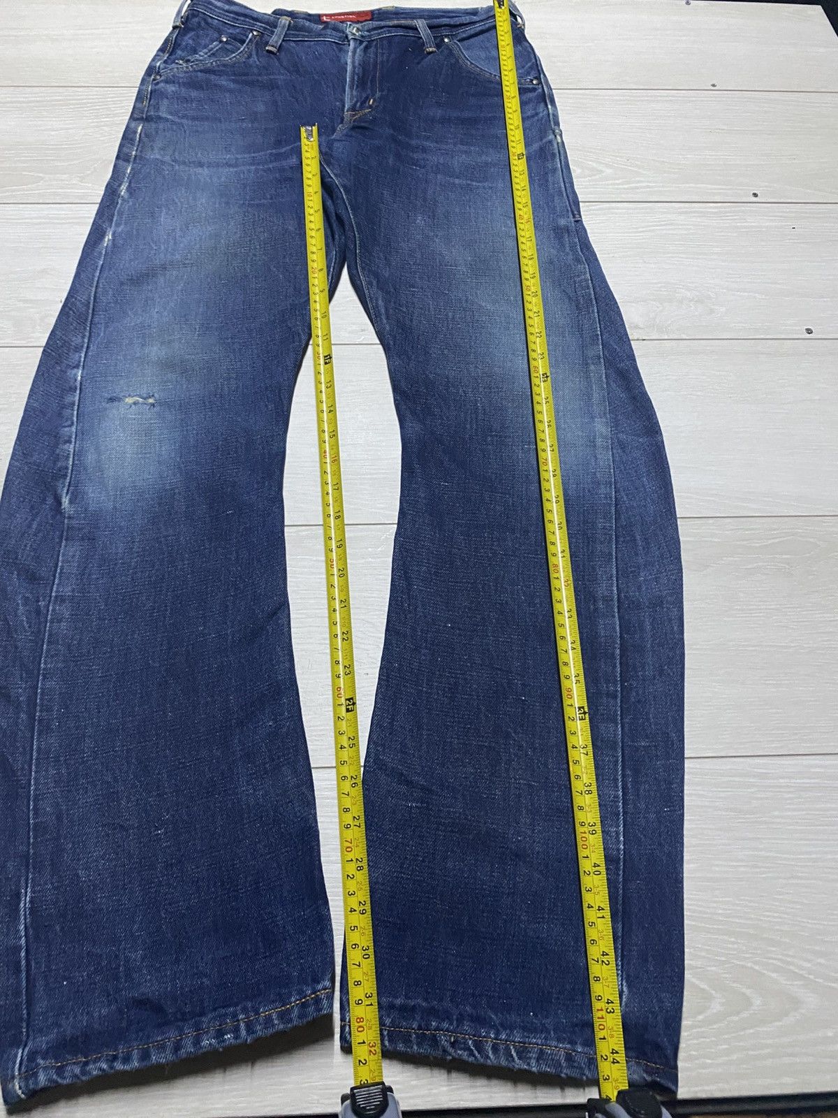 Edwin Vintage Edwin E Function Twist Leg Loose Jeans Size US 31 - 17 Thumbnail
