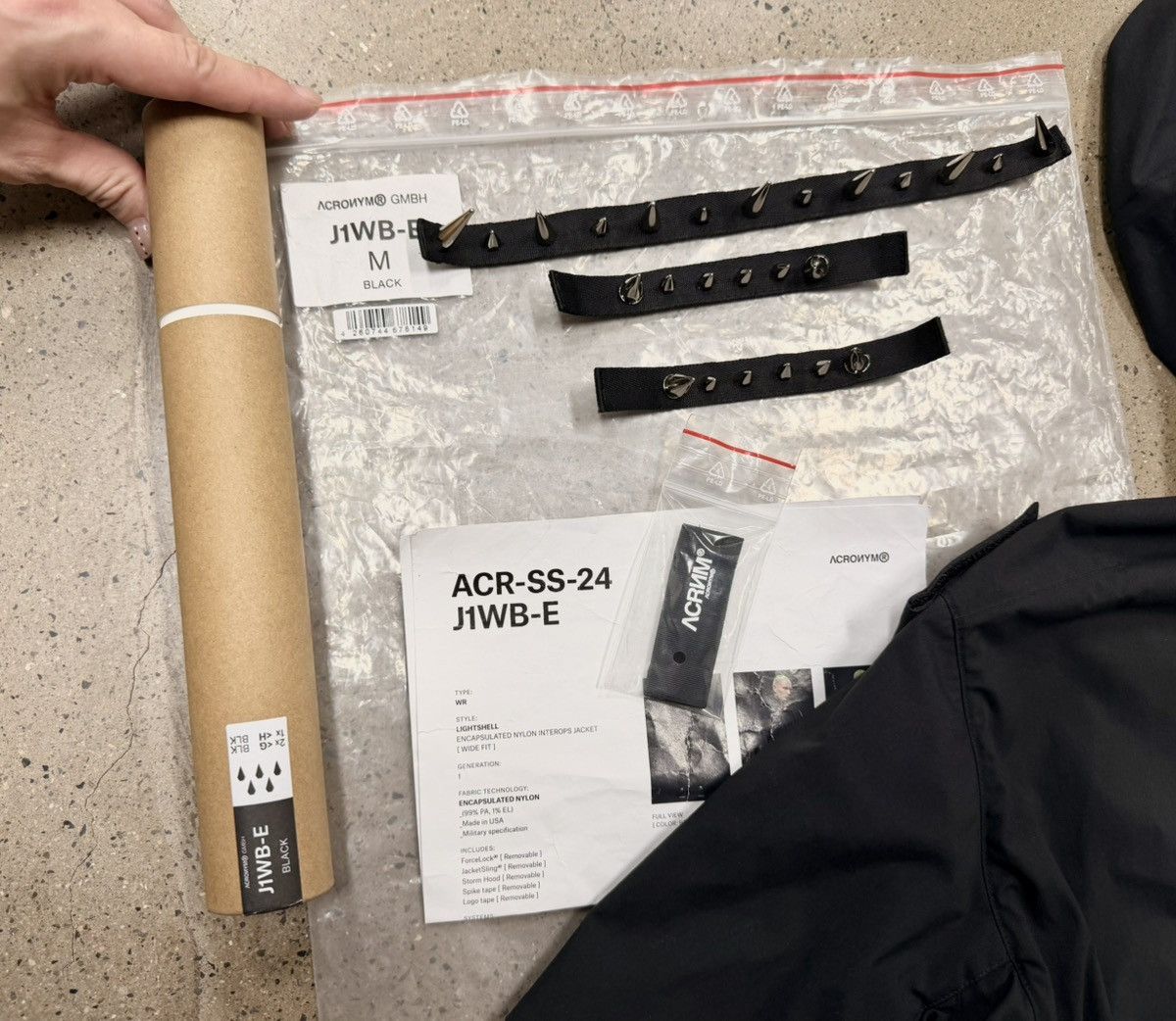 Acronym Acronym J1WB-E Jacket ，black，M Size US M / EU 48-50 / 2 - 5 Thumbnail