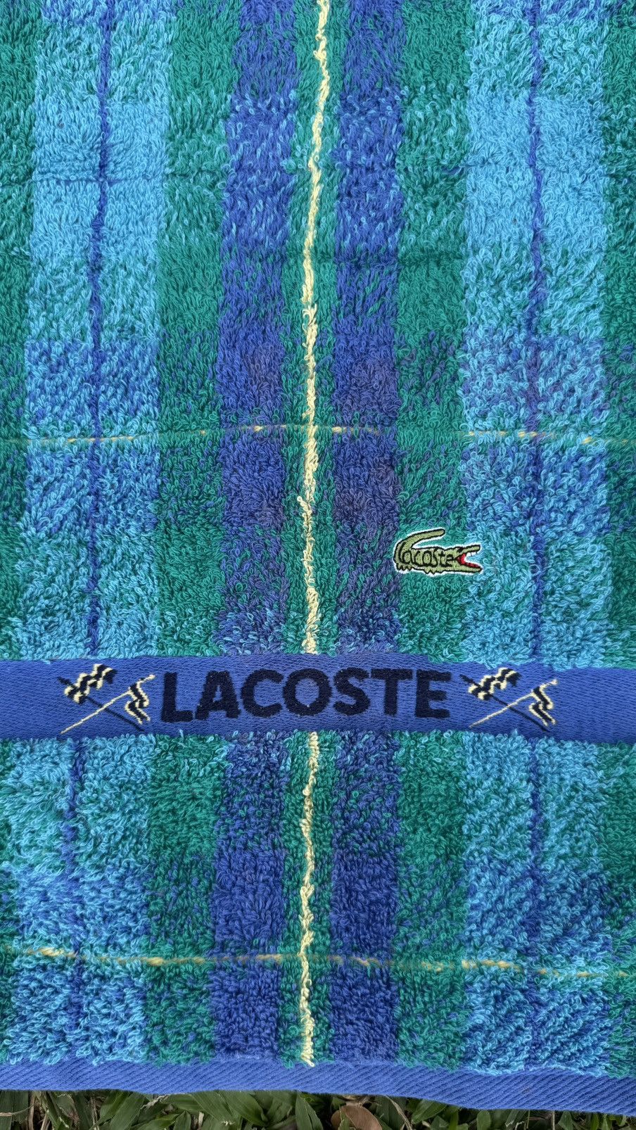 Lacoste Lacoste face towel Size ONE SIZE - 2 Thumbnail