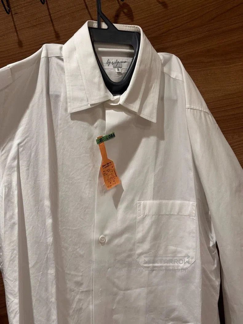 Yohji Yamamoto Yohji Yamamoto Double Collar Shirt. Size US M / EU 48-50 / 2 - 1 Thumbnail