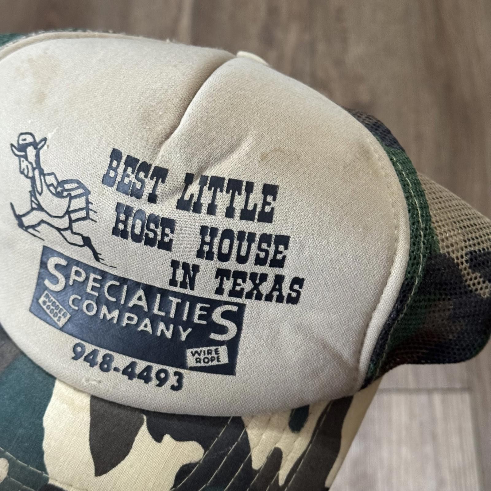 Other Vintage 90s Funny Camo Texas Snapback Size ONE SIZE - 7 Thumbnail