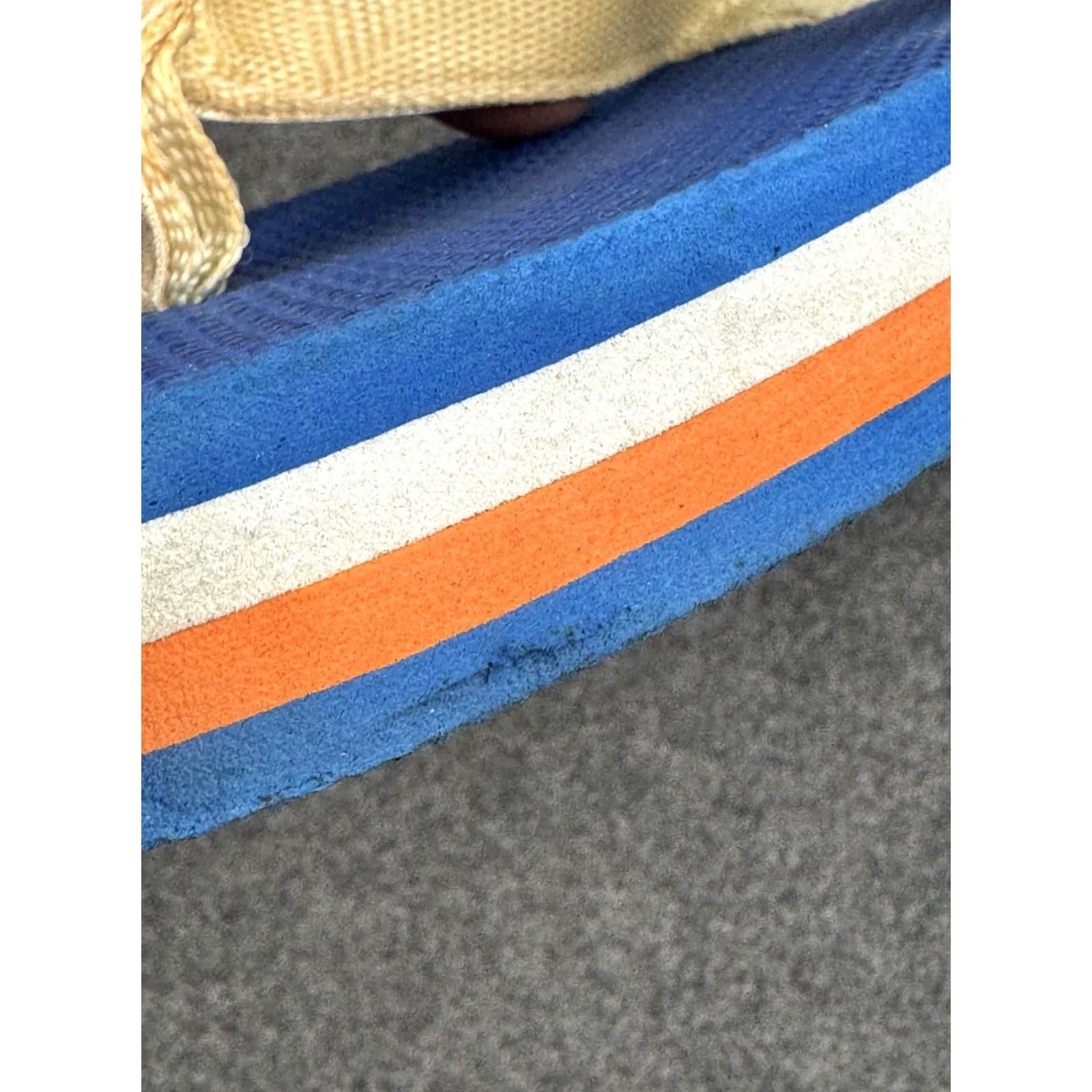 Vintage New York Mets Flip Flop Sandal 6 Blue Stadium Giveaway 1980s Womens, Women's — image 5 of 6