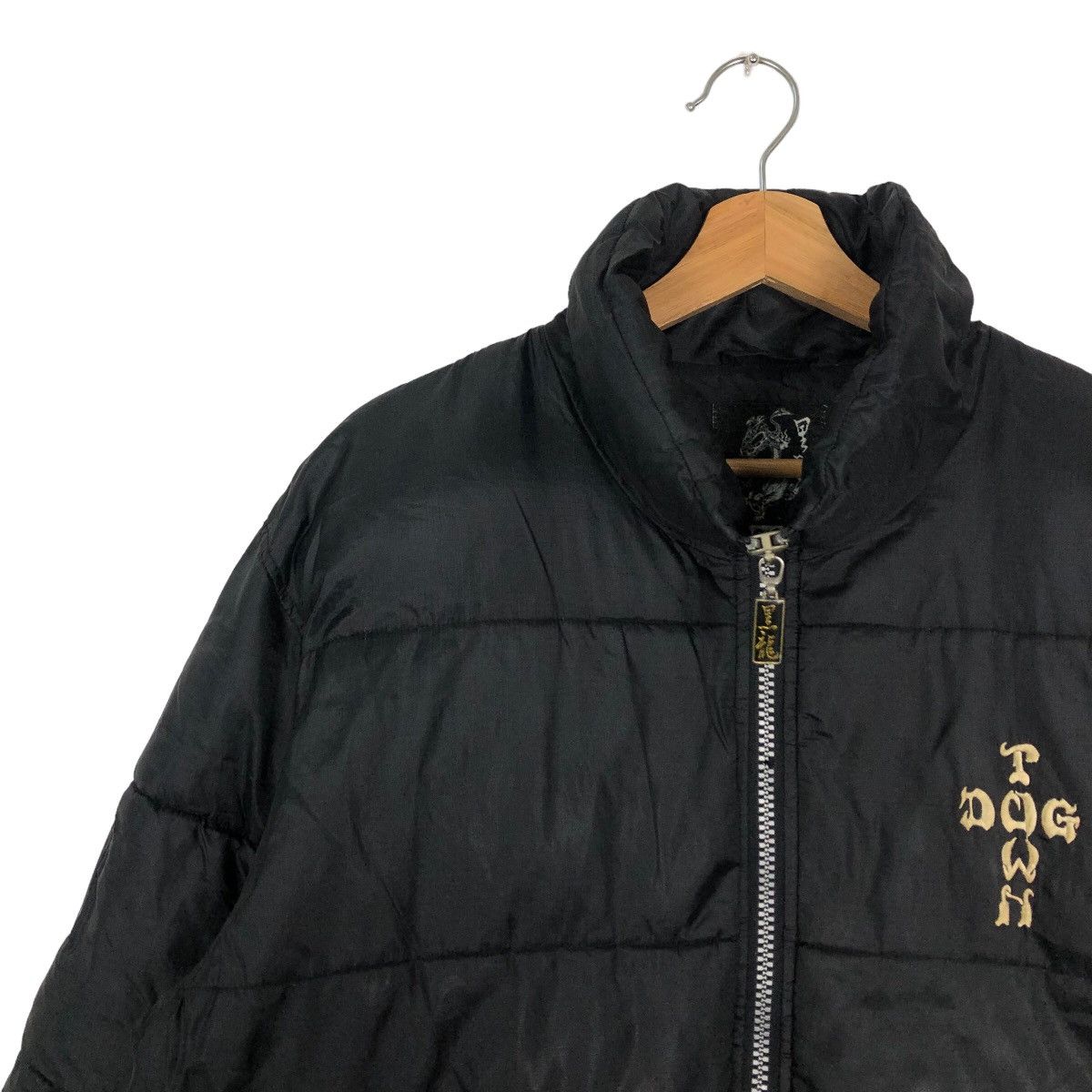 Japanese Brand VINTAGE PUFFER DOWN JACKET DOGTOWN BLACK DRAGON CHROMEHEARTS Size US L / EU 52-54 / 3 - 6 Thumbnail