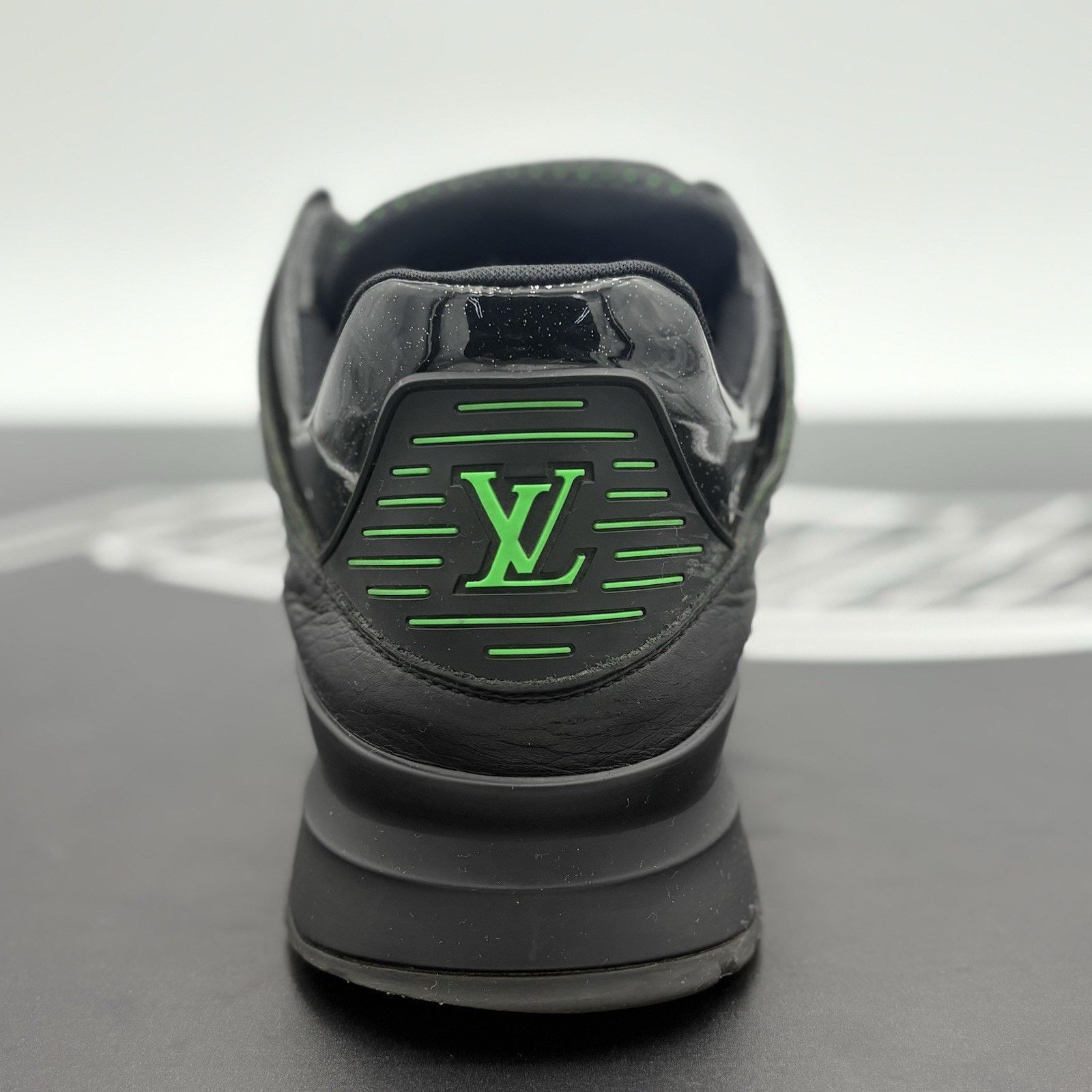 Louis Vuitton Louis Vuitton Digital Zig Zag Sneaker ' Black Green ' Size US 9 / EU 42 - 9 Thumbnail