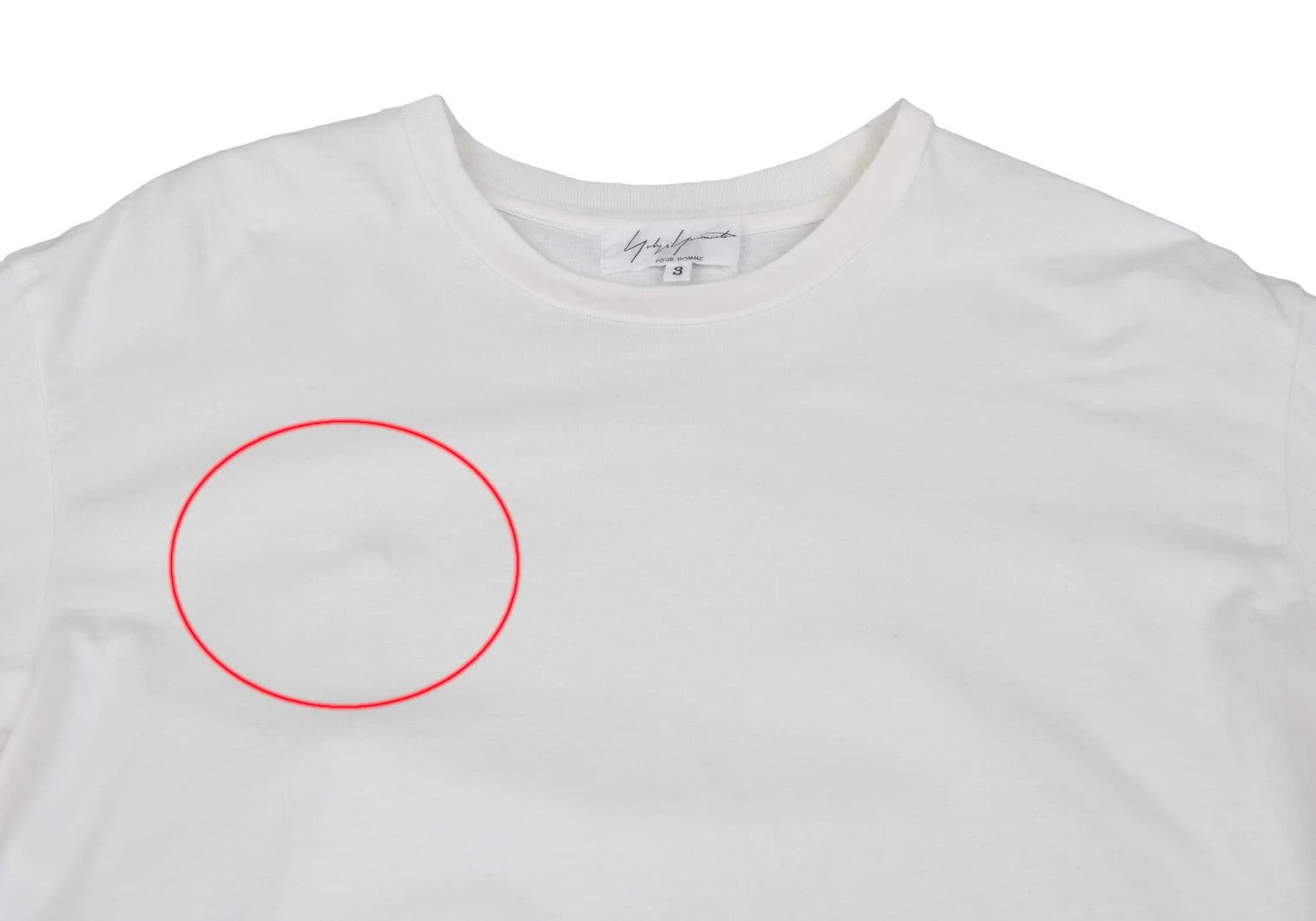 Yohji Yamamoto Yohji Yamamoto Cotton Back Print T-shirt Off-White Size US S / EU 44-46 / 1 - 5 Thumbnail