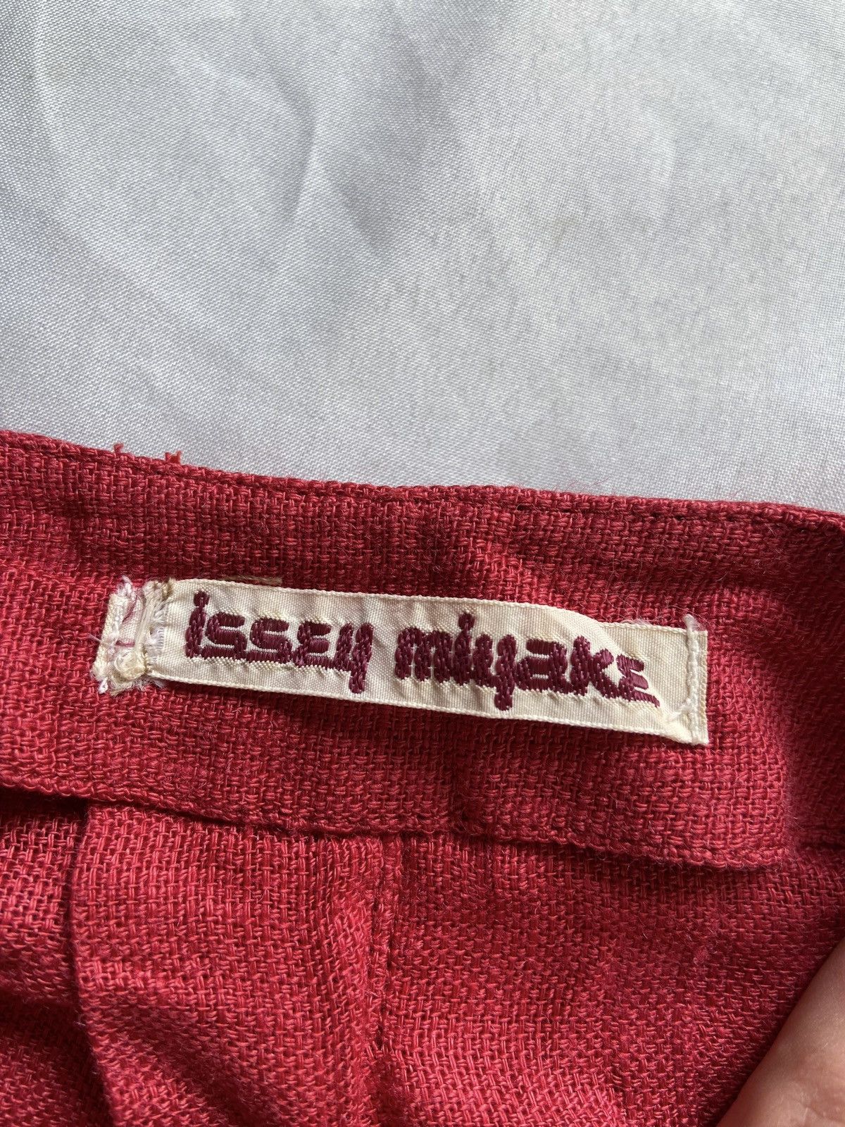 Issey Miyake 1990S ISSEY MIYAKE BLOUSE RED COLOUR Size M / US 6-8 / IT 42-44 - 10 Thumbnail