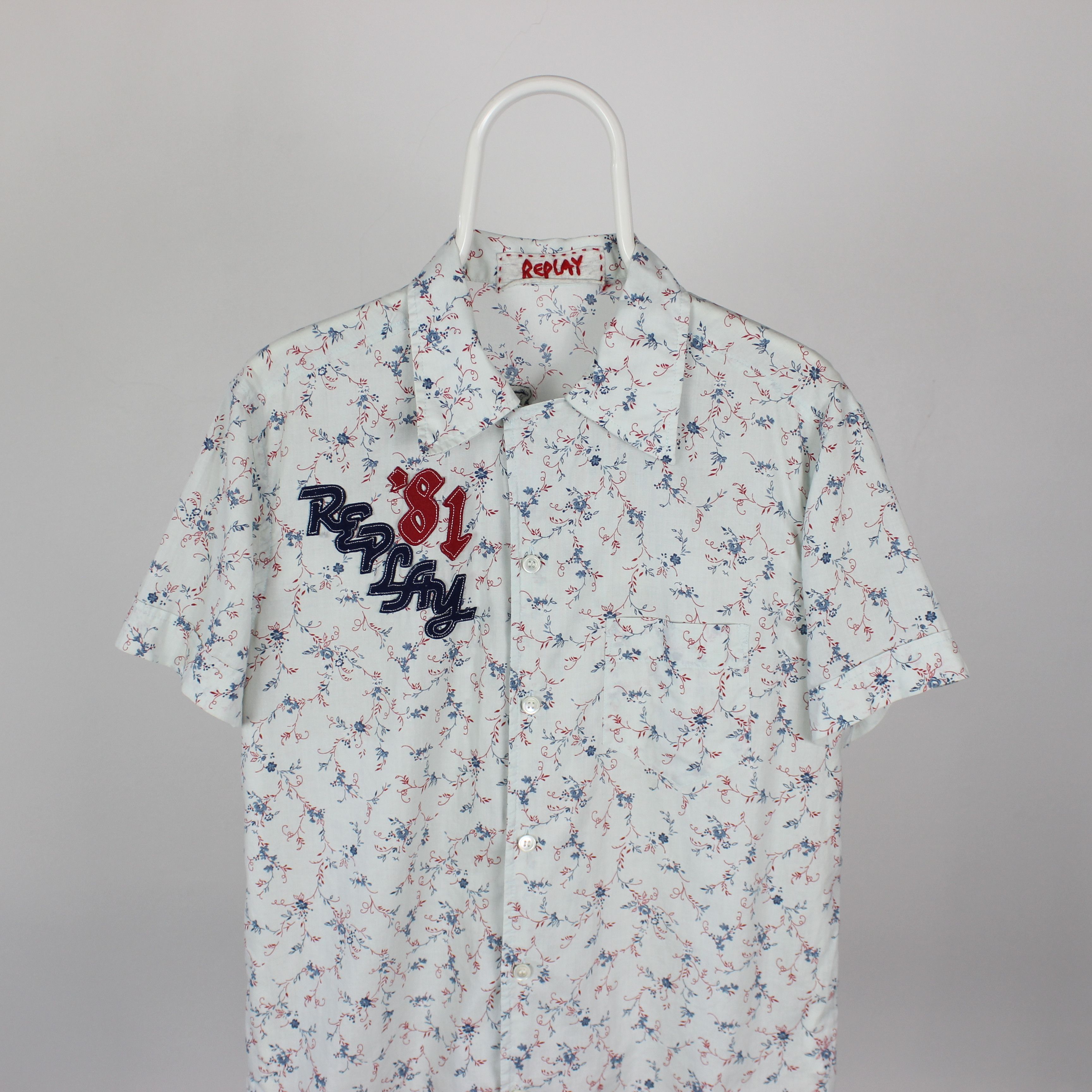 Replay Replay shirt men cotton big logo multi M Size US M / EU 48-50 / 2 - 1 Thumbnail