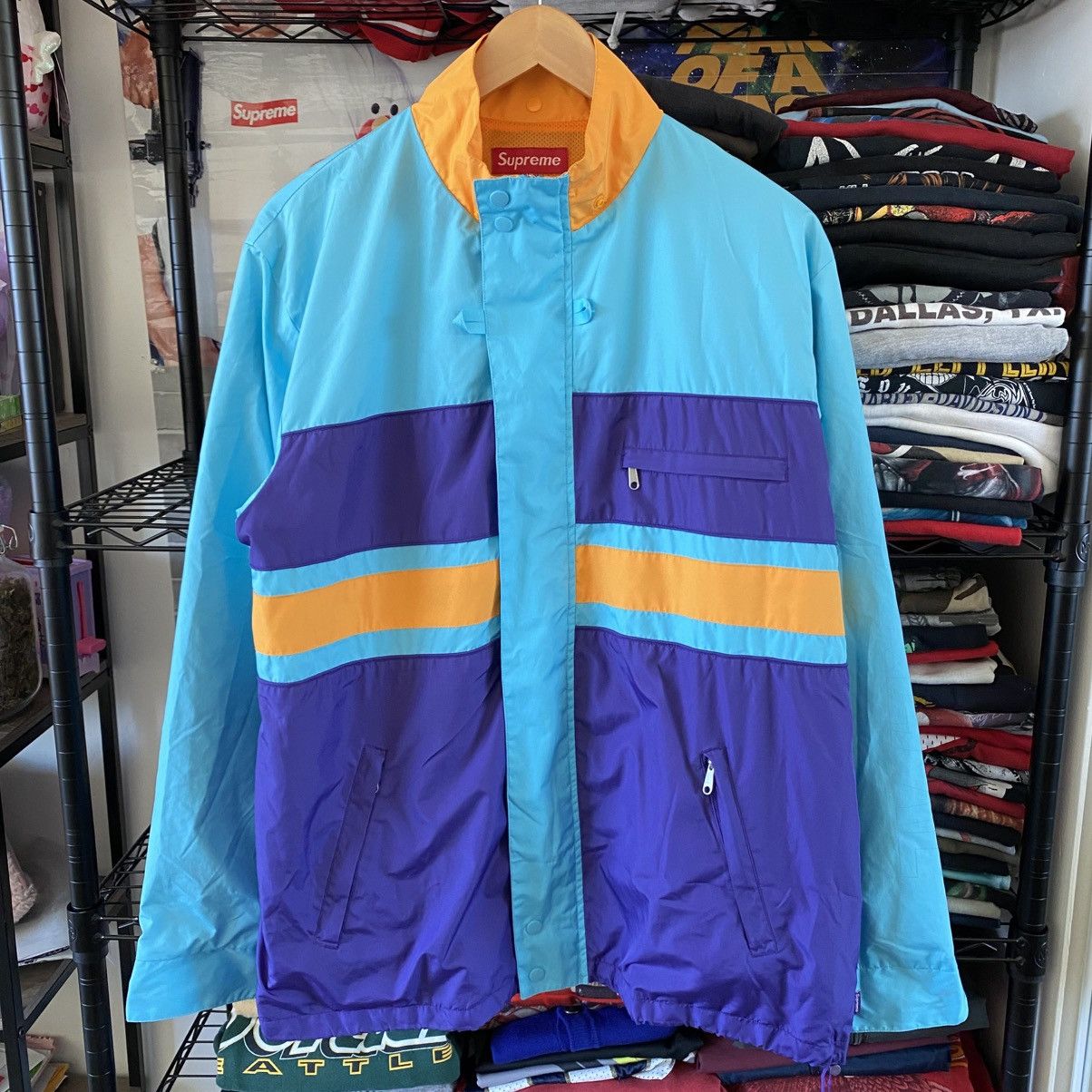 Supreme Vintage Supreme Team 94 Jacket Windbreaker Blue Purple 2007 Size US XL / EU 56 / 4 - 1 Thumbnail