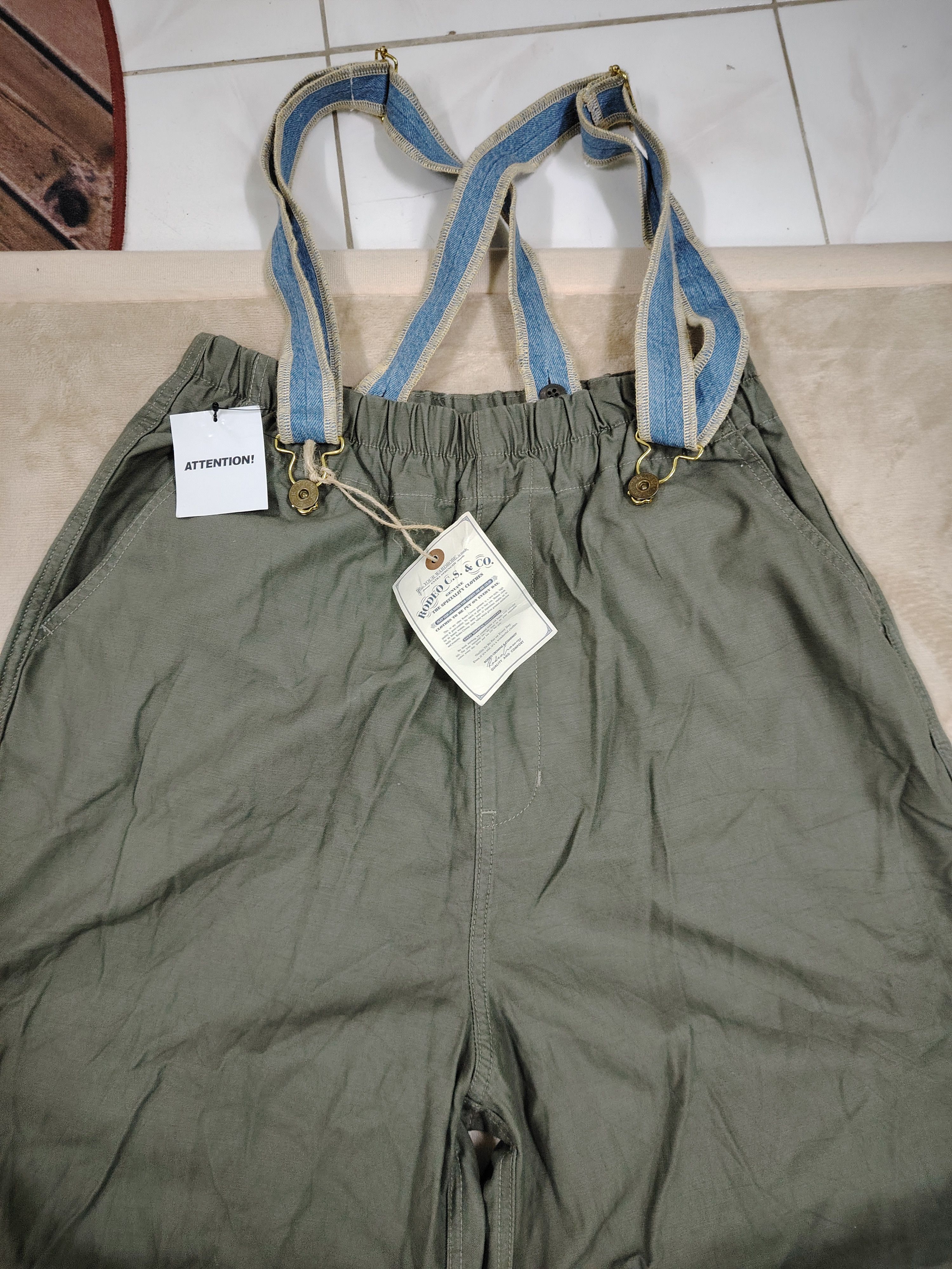 Japanese Brand NWT!! Rodeo Crowns Japan Super Baggy Parachute Ski Pants Size US 30 / EU 46 - 3 Thumbnail