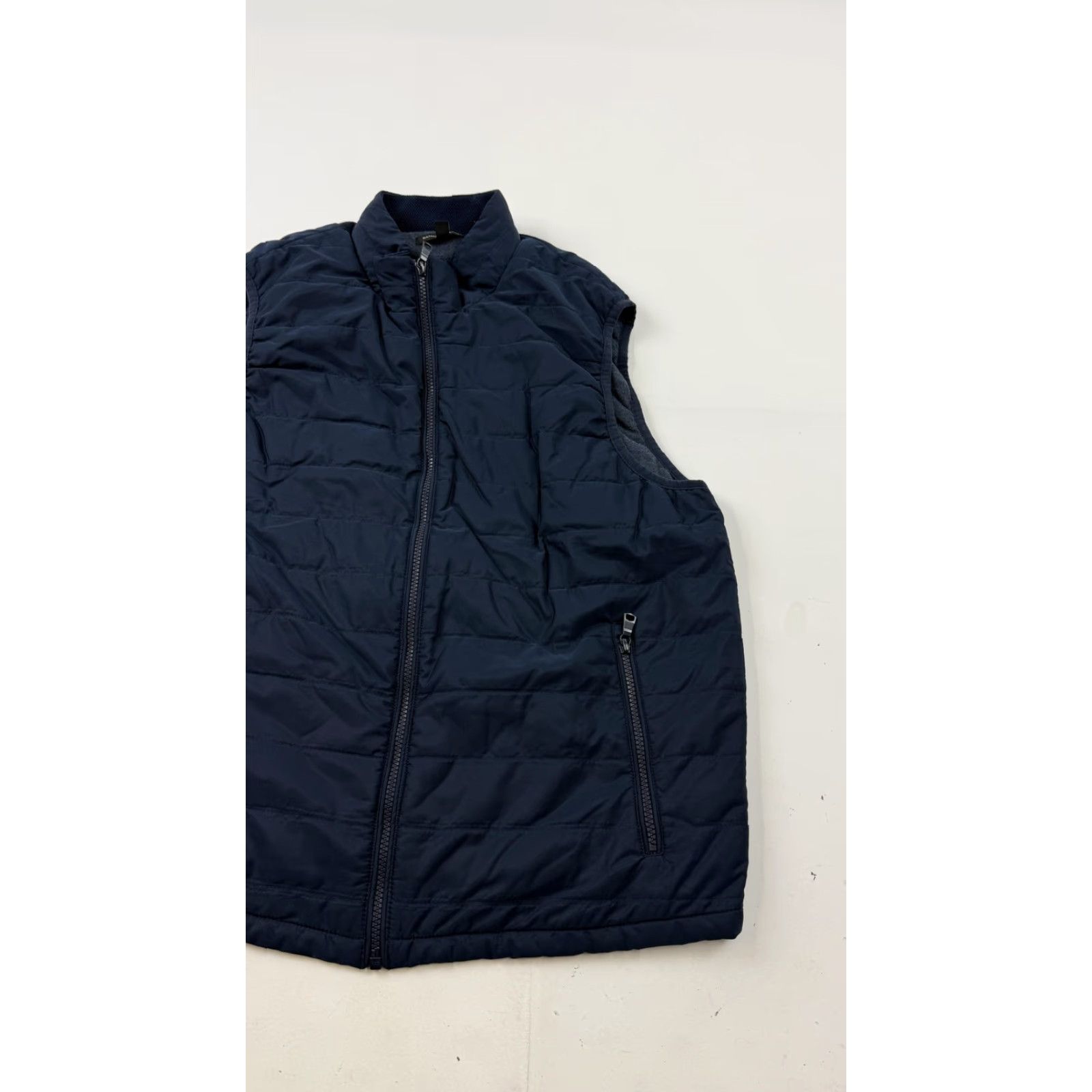 Banana Republic Banana Republic Vest Mens M Blue Quilted Full Zip Insulated Pockets Size US M / EU 48-50 / 2 - 3 Thumbnail
