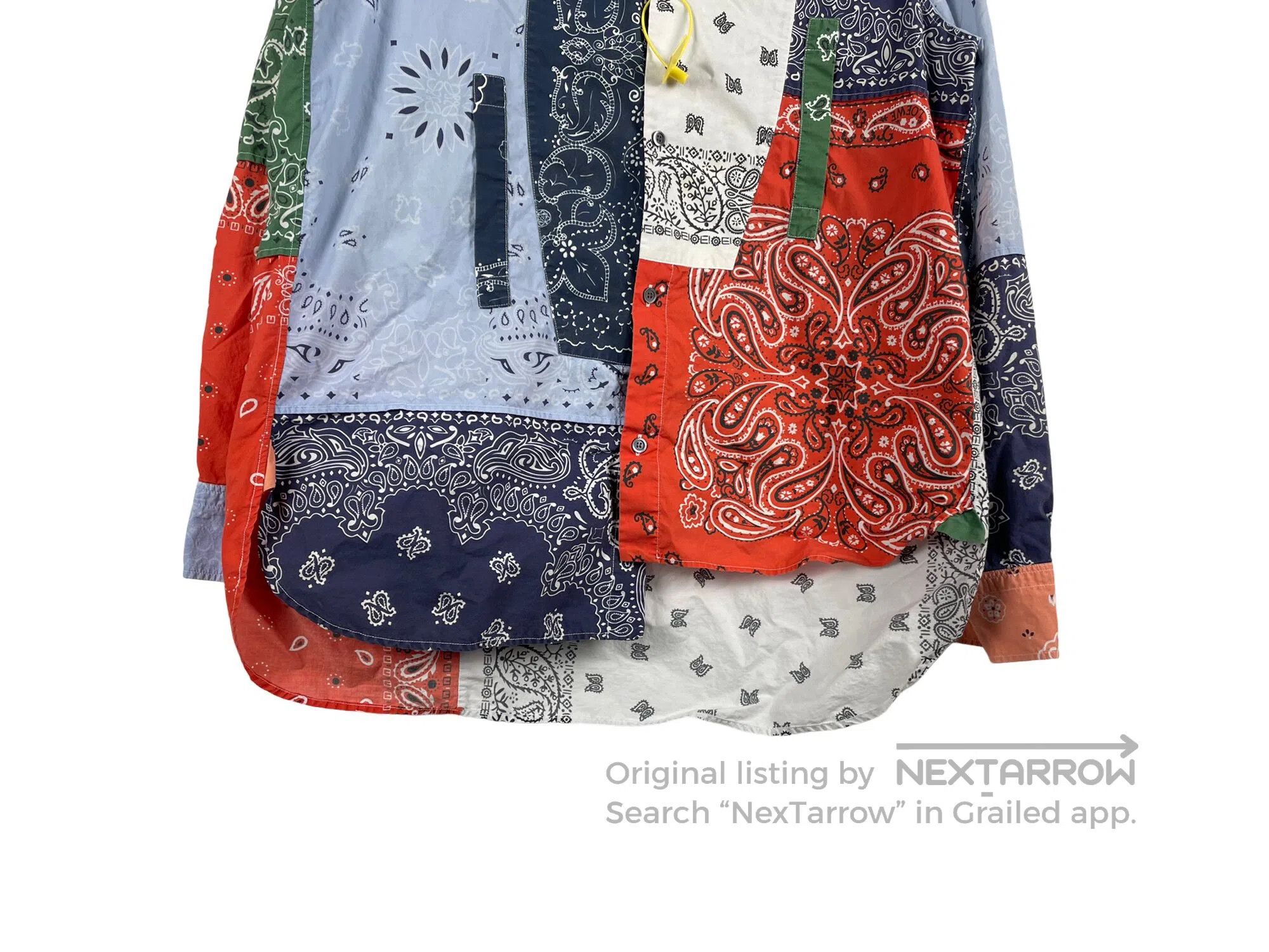 Loewe Loewe Cashew Flower Patchwork Shirt Size US S / EU 44-46 / 1 - 4 Thumbnail