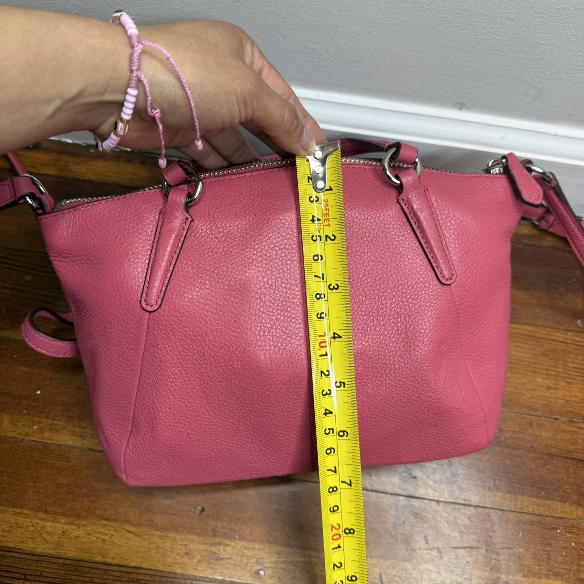 Other Coach Kelsey Fuschia Pink Leather Tote/Crossbody Bag Size ONE SIZE - 6 Thumbnail