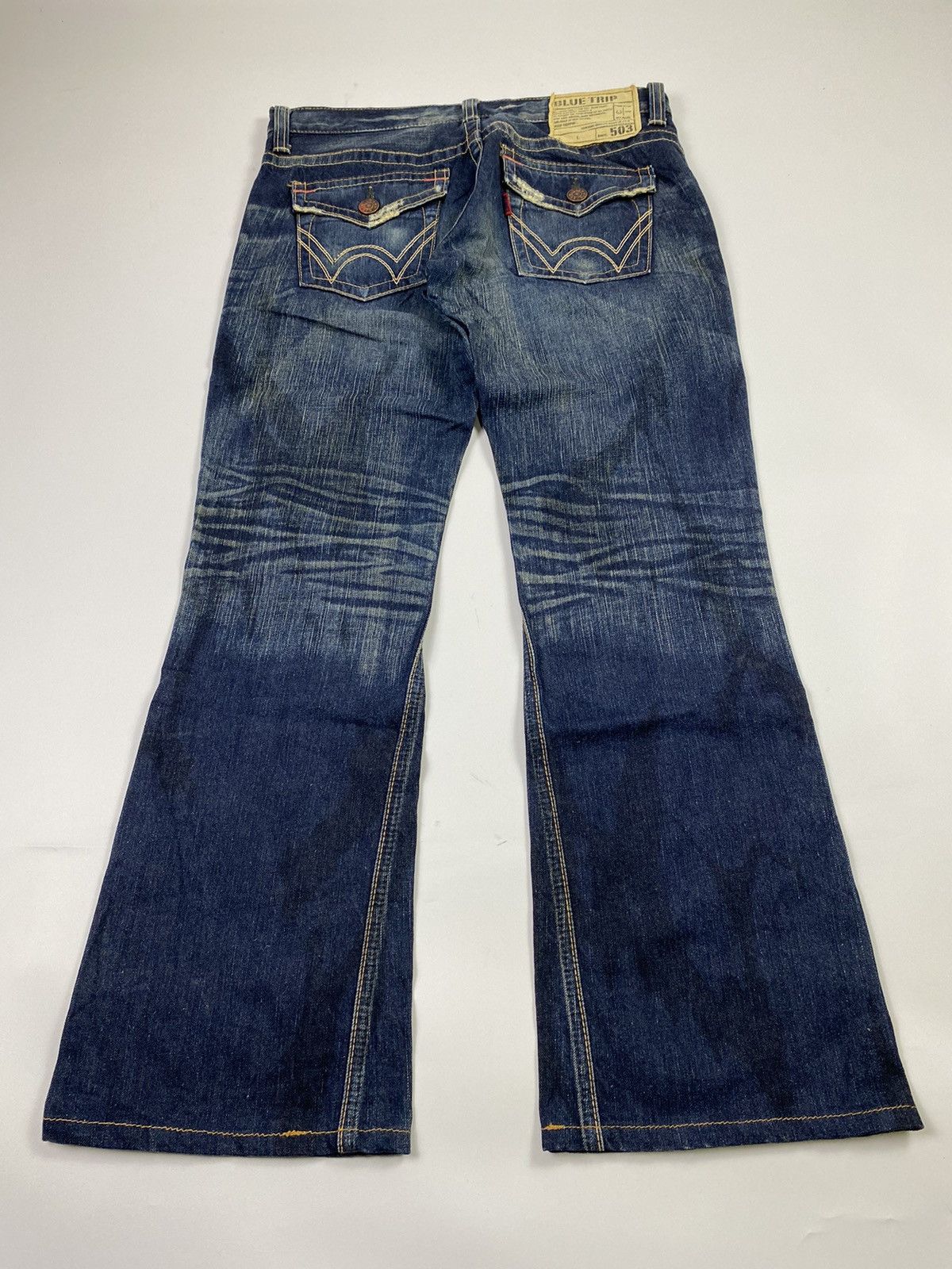 Edwin vintage denim edwin japan flared jeans pant Size US 32 / EU 48 - 5 Thumbnail