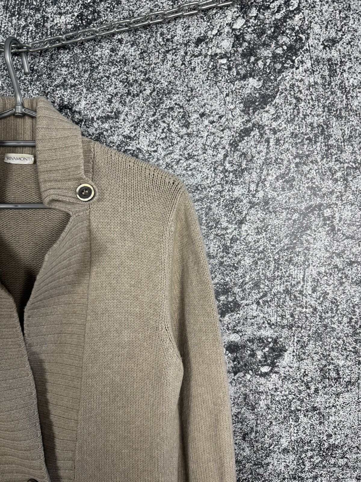 Brunello Cucinelli Rivamonti Wool Blend Button Cardigan Coat Brunello Cucinelli Size 3XL / US 20-22 - 2 Thumbnail