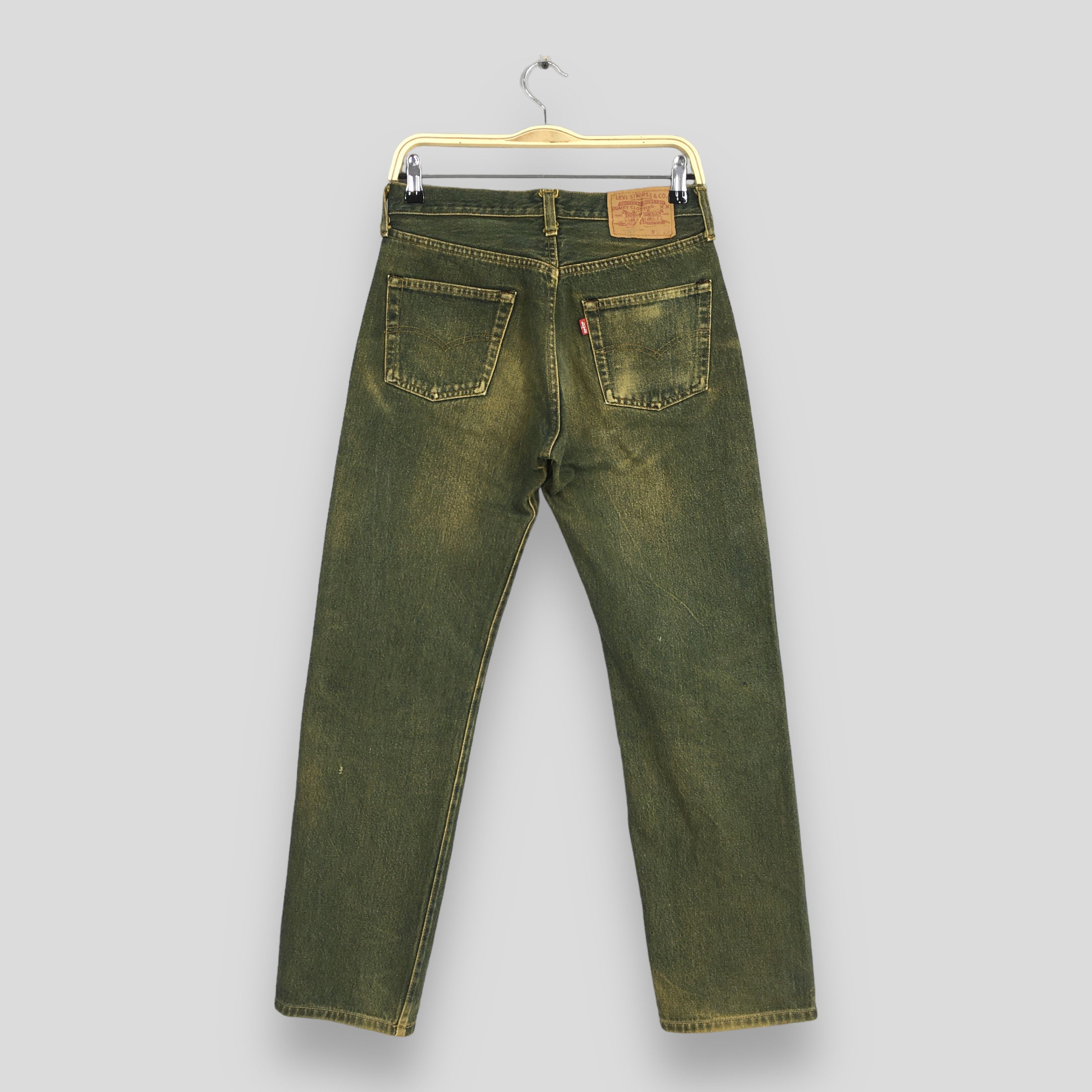 Levi's Size 28x28 Vintage 70s Levi's 501 Selvedge Jeans S204 Size US 28 / EU 44 - 9 Thumbnail