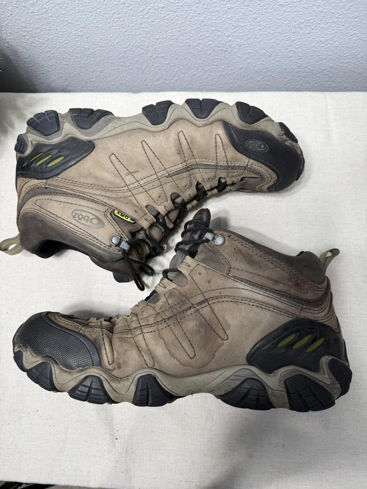 Oboz OBOZ Bridger Mid B Dry Waterproof Hiking Boots Sz Men's 12 Size ONE SIZE - 8 Thumbnail