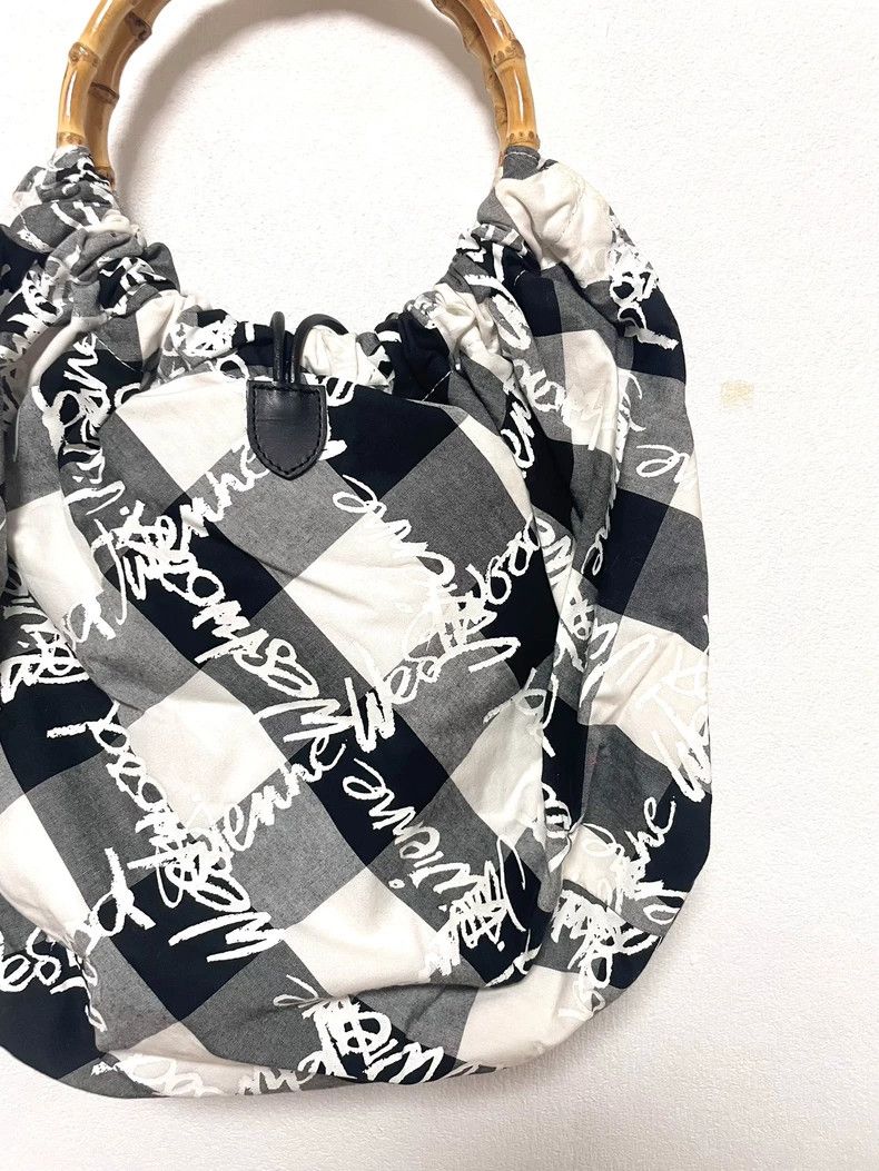 Vivienne Westwood Vivienne Westwood size os Japanese black and white checkere Size ONE SIZE - 7 Thumbnail