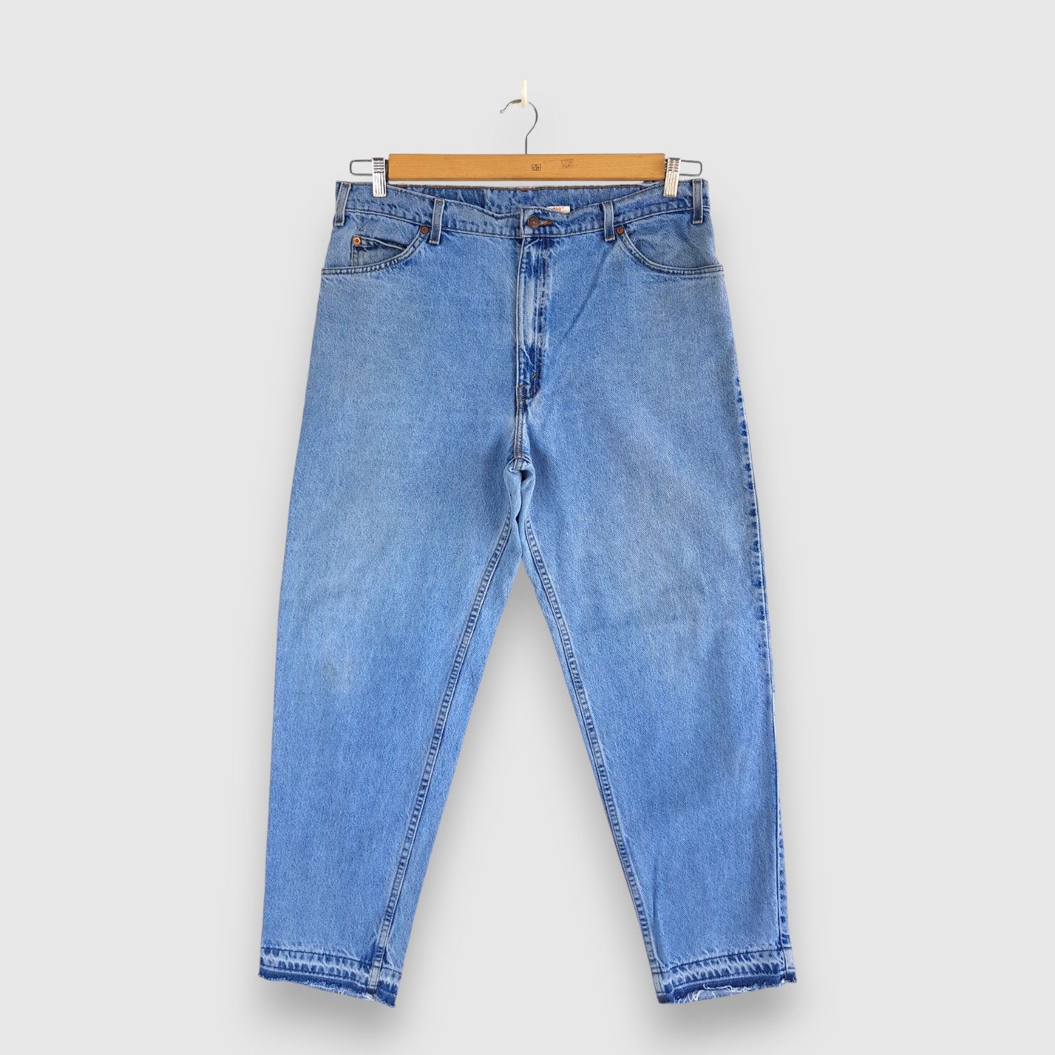 Levi's Vintage Levis 550 Jeans Released Hem Levi's Orange Tab Denim Size US 36 / EU 52 - 1 Thumbnail