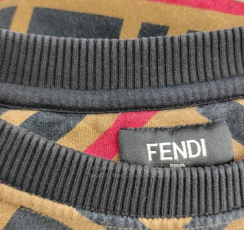 Fendi Fendi FF monogrammed full-print hooded sweatshirt Size US S / EU 44-46 / 1 - 6 Thumbnail