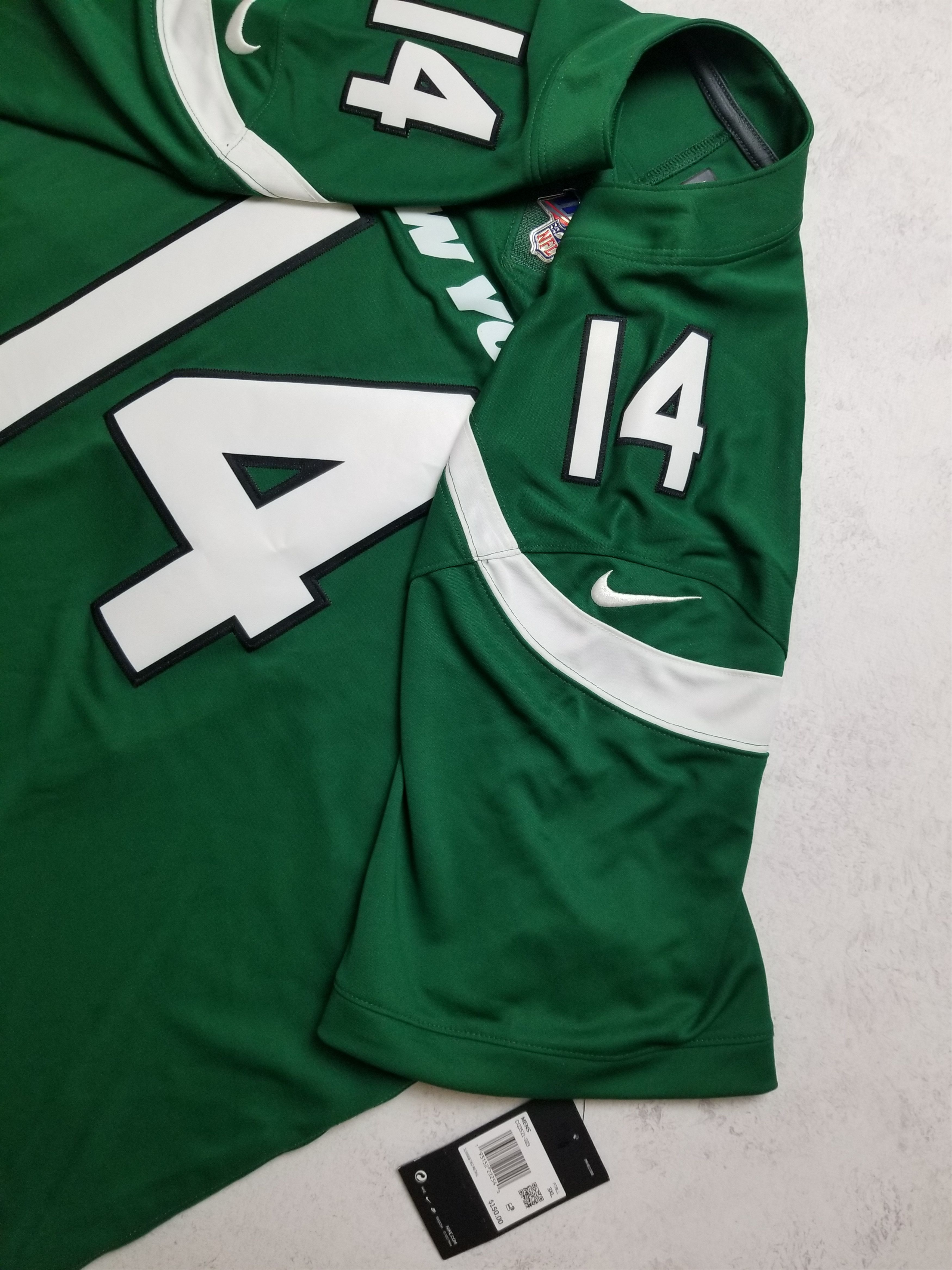 Nike Nike NFL New York Jets SAM DARNOLD #14 Stitched Jersey Size US XXL / EU 58 / 5 - 11 Thumbnail